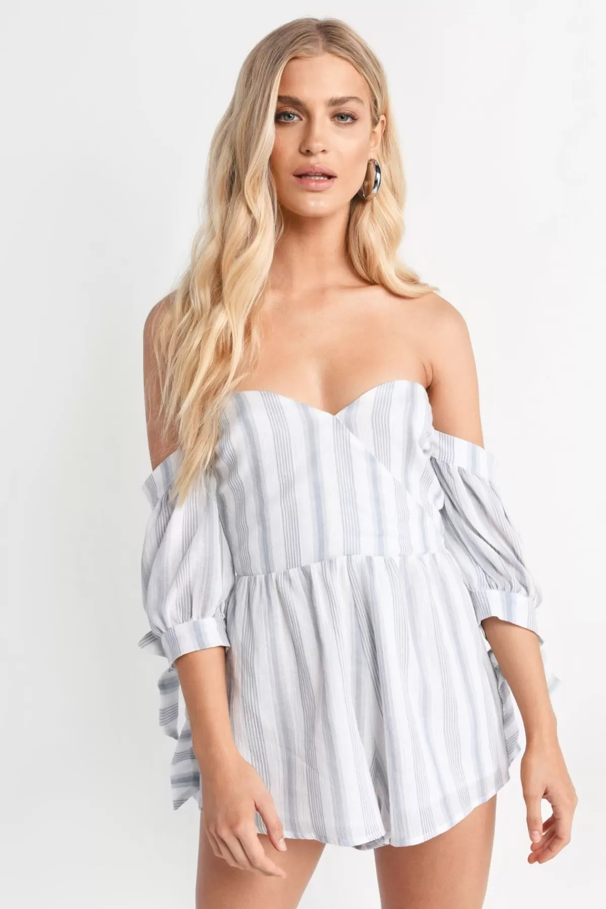 Tobi All Me Stripe Romper - * Beach Vacation Outfits | Concert Outfits