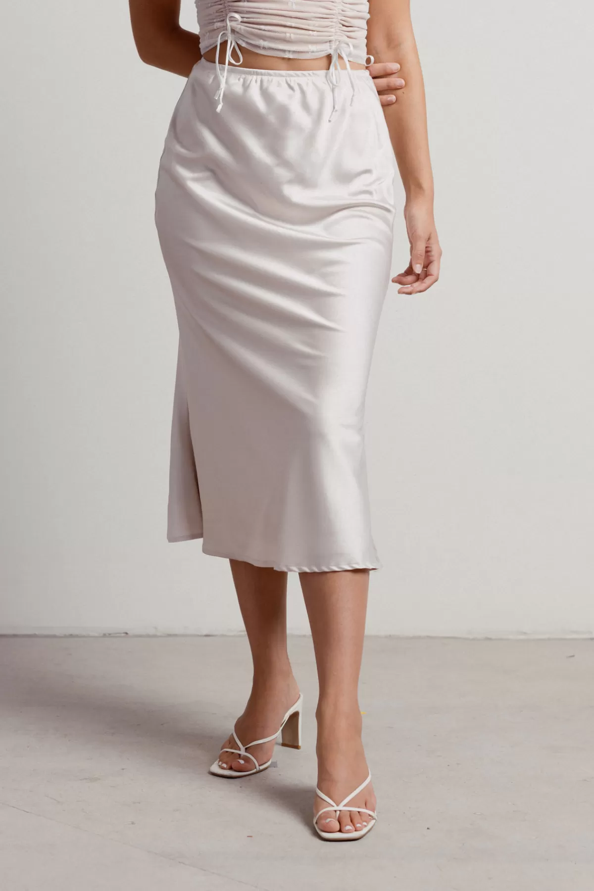 Tobi All The Feels Satin Midi Skirt* Valentines Day Outfits | New Years Eve Outfits