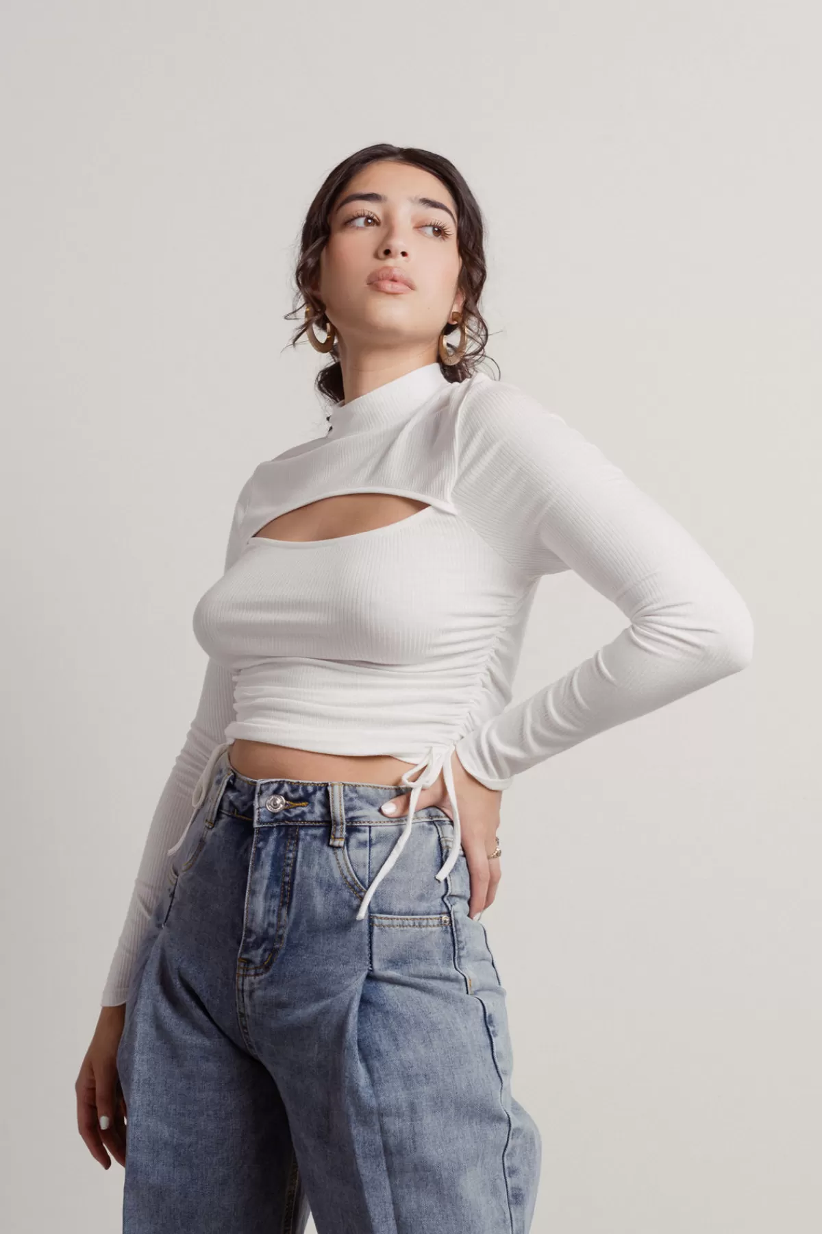 Tobi All The Stops Crop Top - * Night Club Outfits | Going Out Tops