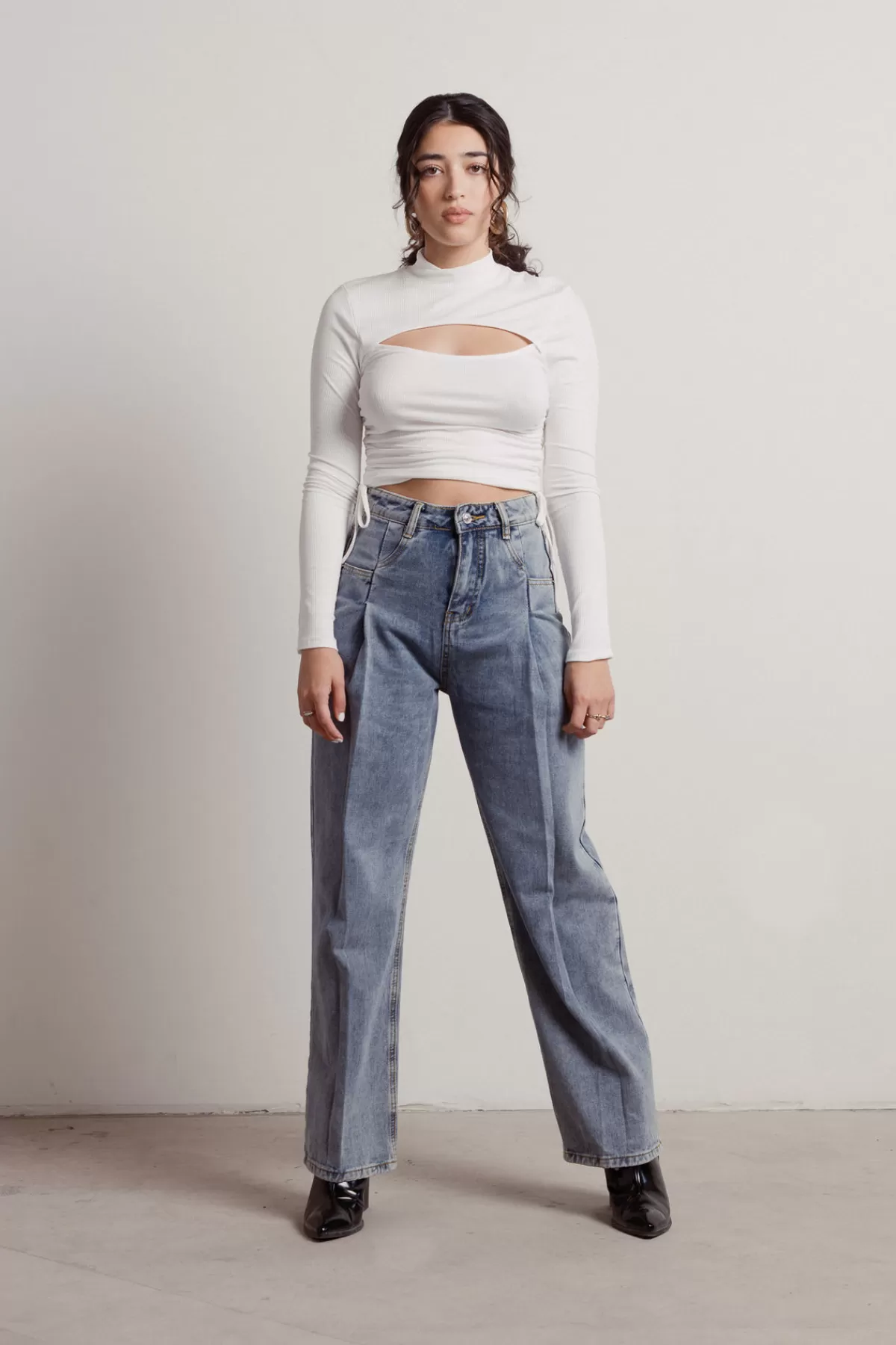 Tobi All The Stops Crop Top - * Night Club Outfits | Going Out Tops