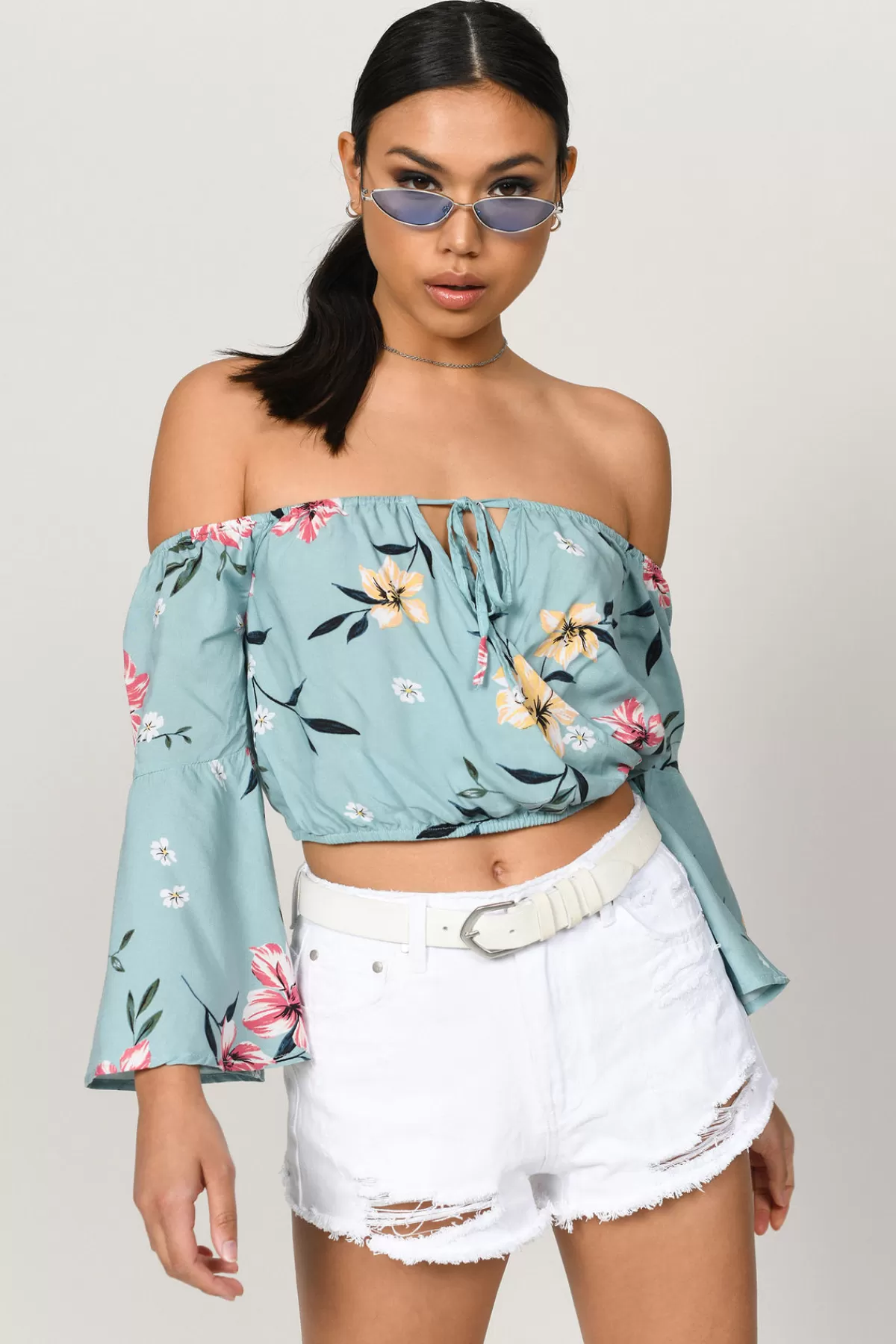 Tobi Always Crop Top - * Off The Shoulder Tops | Festival Outfits & Clothing