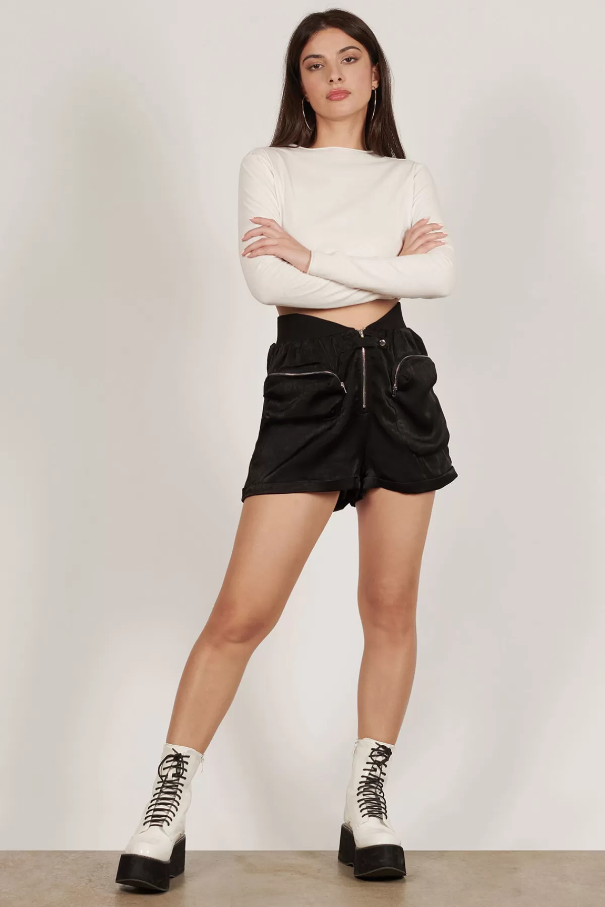 Tobi Amelie Zip Front Shorts - * Halloween Outfits | Shorts