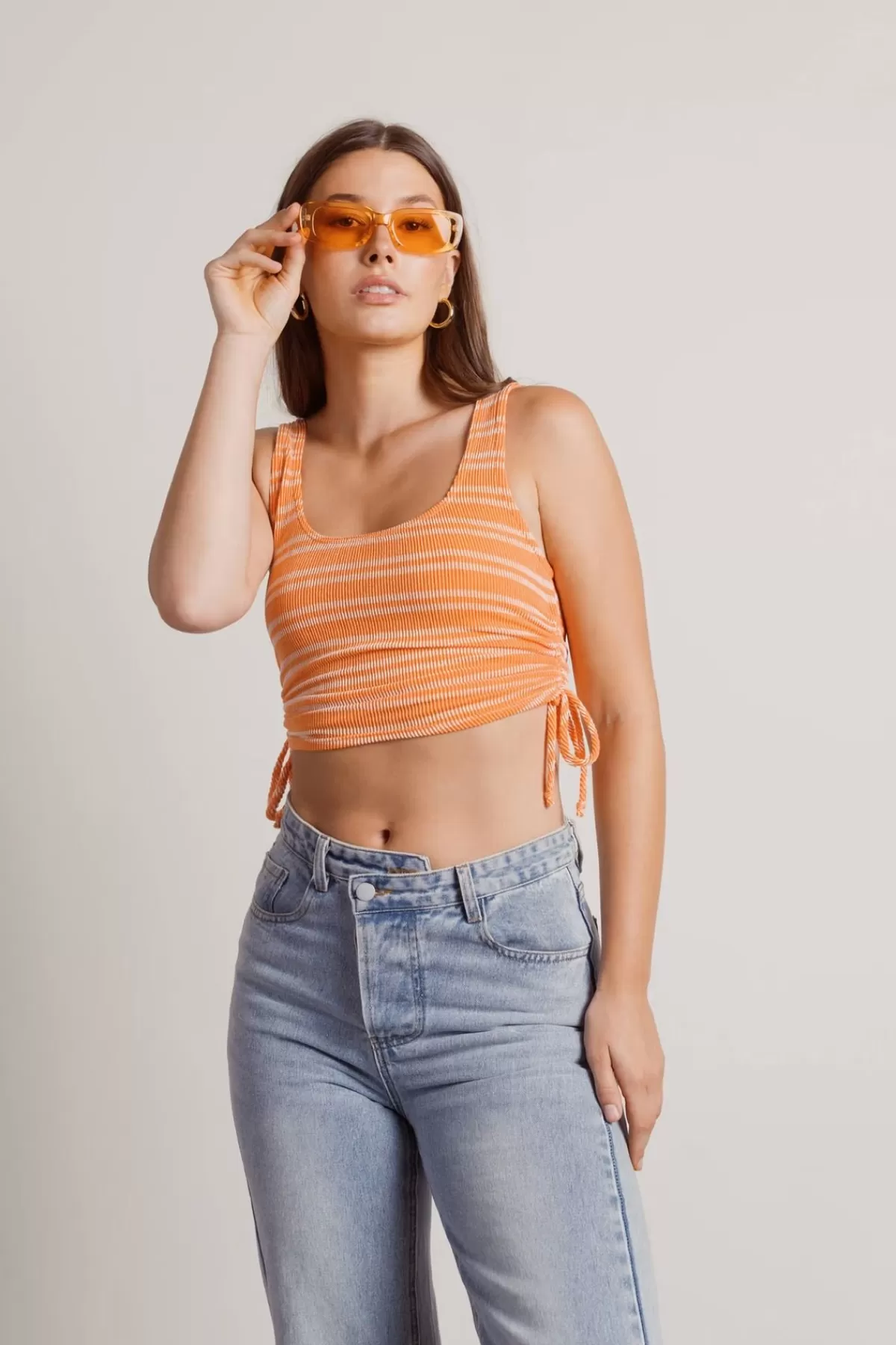 Tobi Amisa Crop Top - Orange* Beach Vacation Outfits | Crop Tops