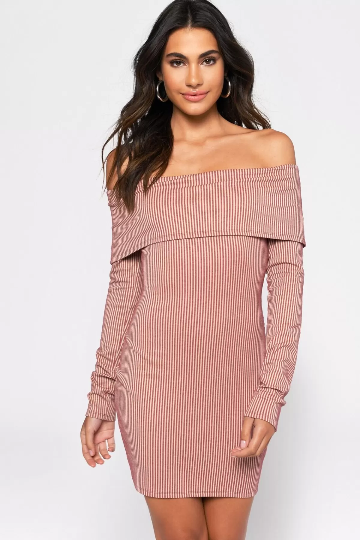 Tobi Aria Off The Shoulder Bodycon Mini Dress - * Party Shop | Party Shop