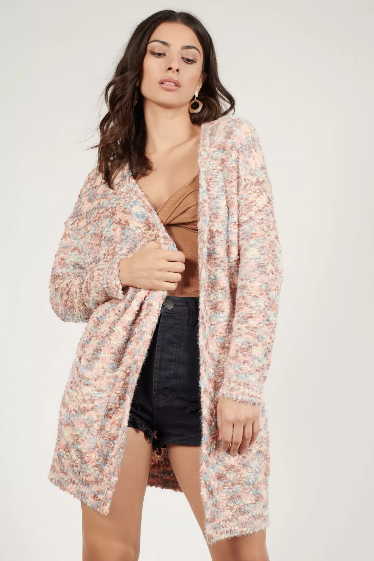 Tobi Aspen Longline Cardigan - * Sweaters & Cardigans | Long Sleeve Tops