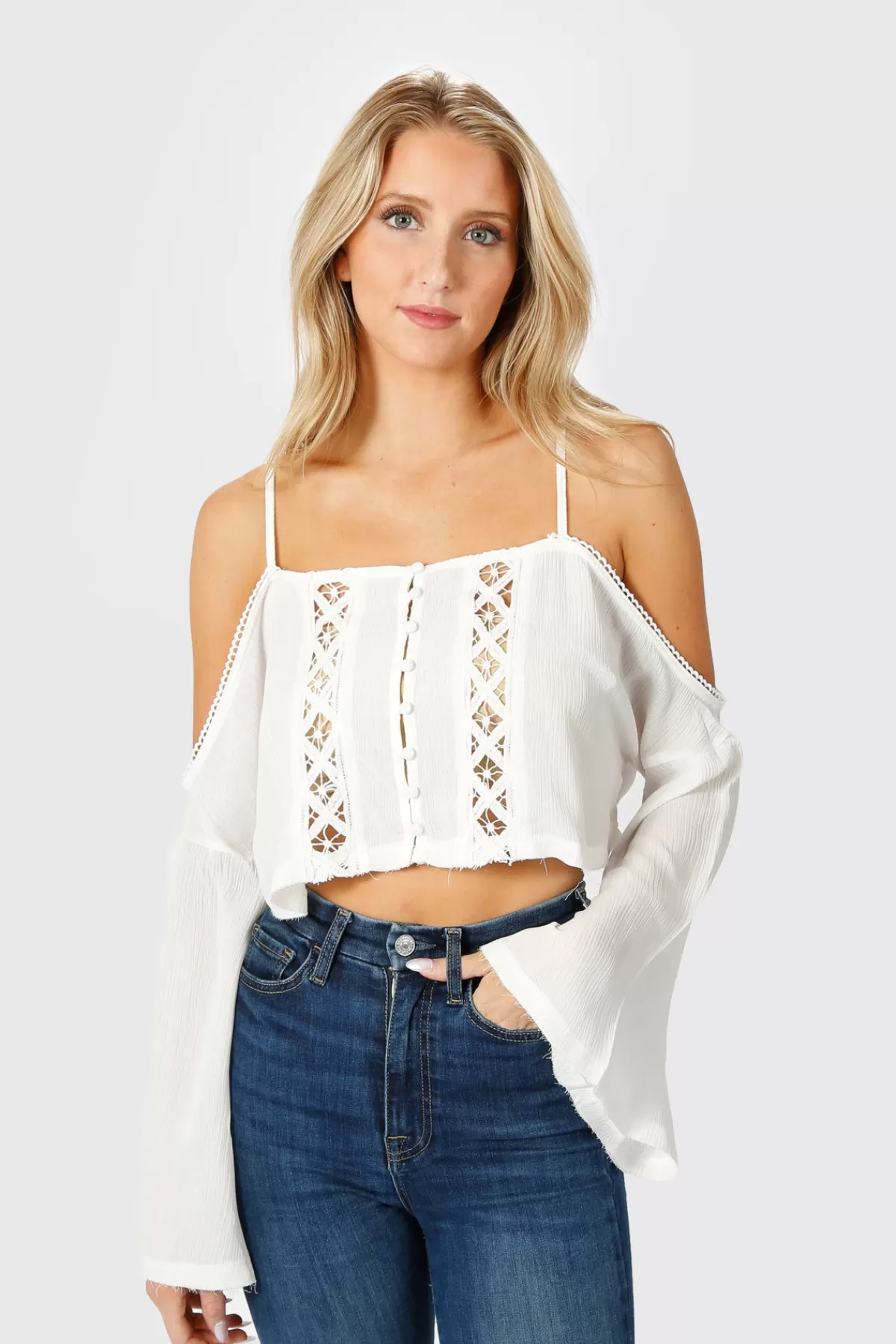 Tobi Athena Crop Top - White* Festival Outfits & Clothing | Festival Outfits & Clothing