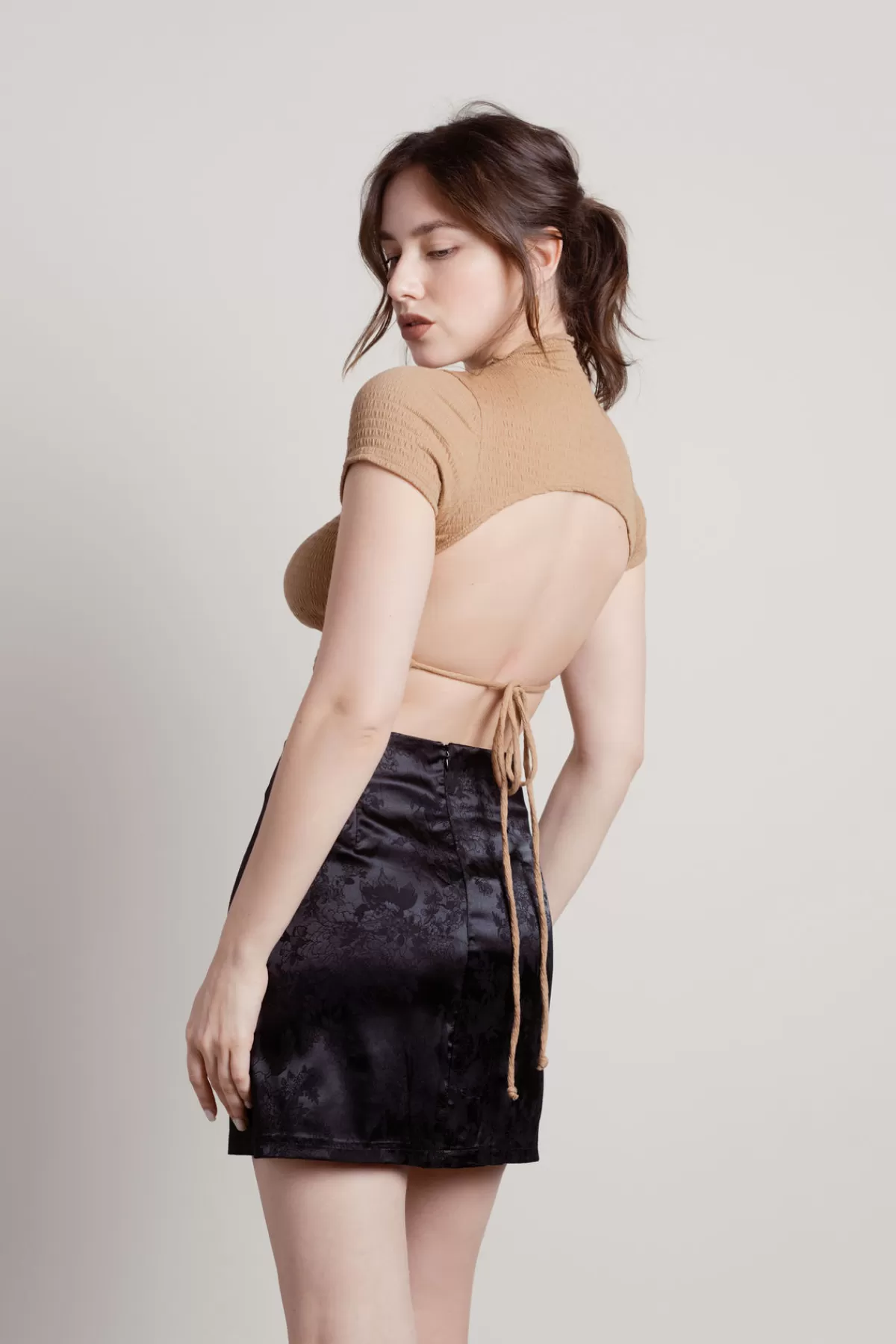 Tobi Basilisk Crop Top - * Backless Tops | Crop Tops