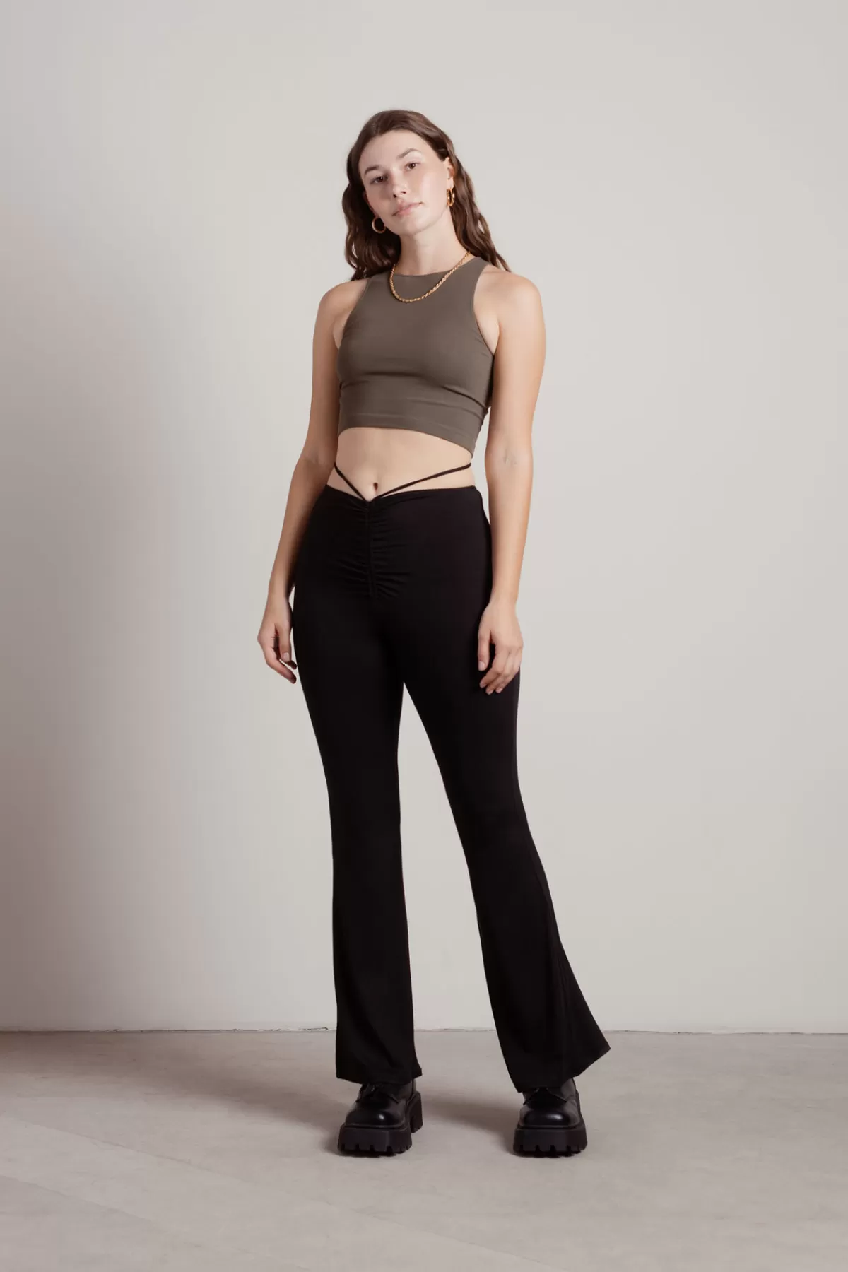 Tobi Begin Again Ribbed Seamless Crop Top Tank Top - * Crop Tops