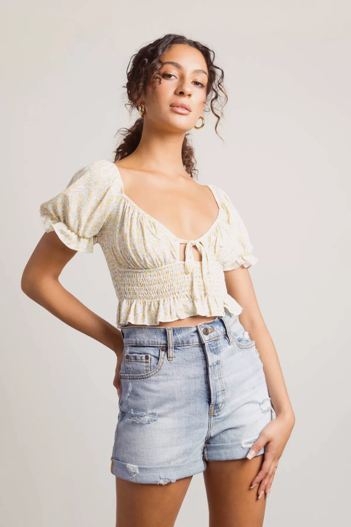 Tobi Beginning Of It All Crop Top - * Resort Wear | Blouses & Shirts