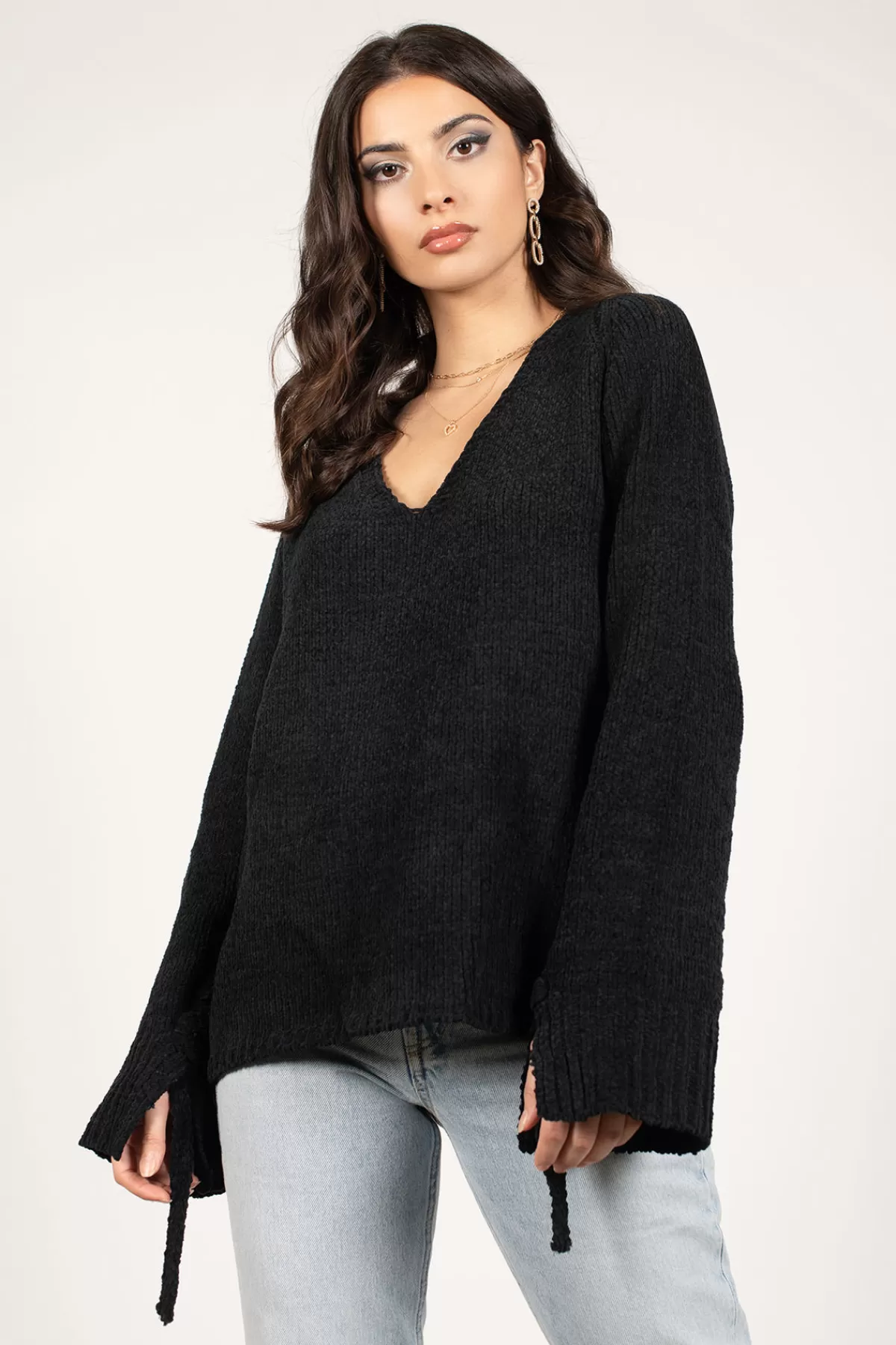 Tobi Bella V-Neck Sweater - * Sweaters & Cardigans