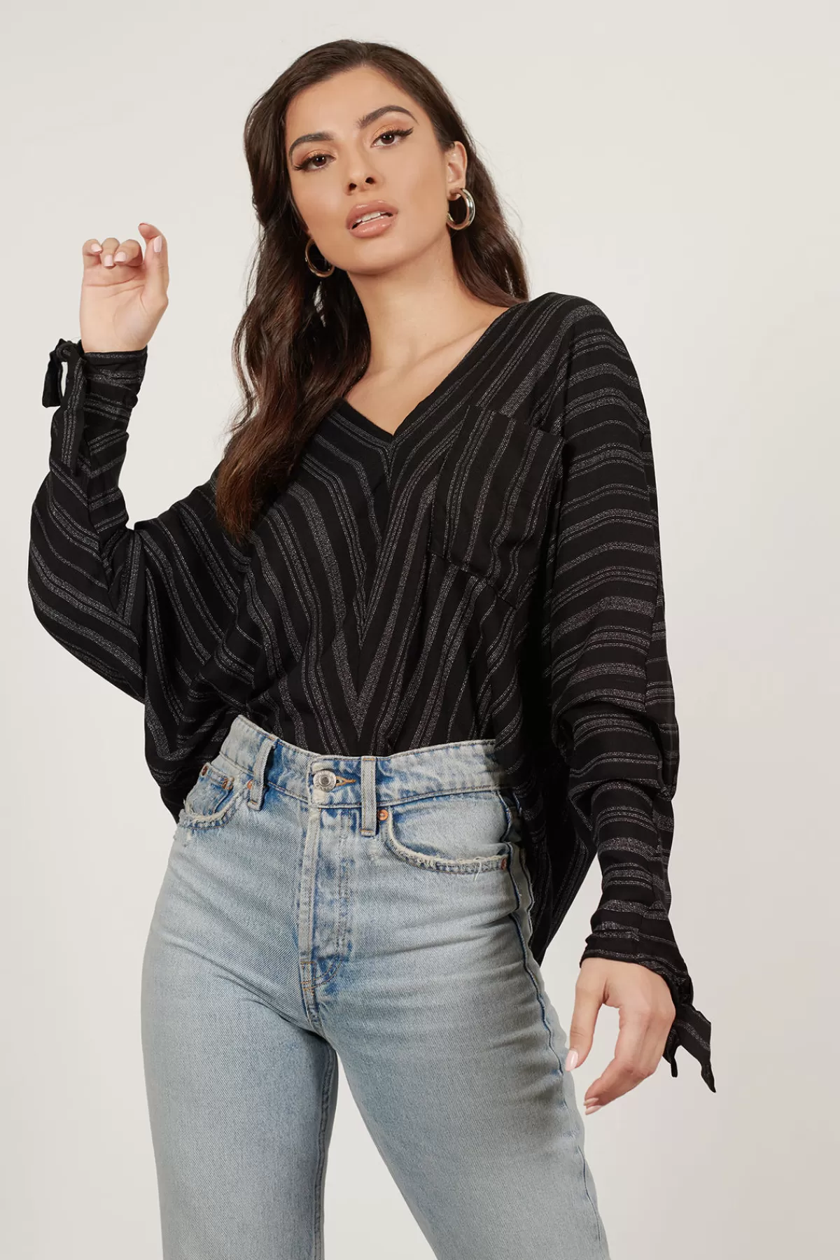 Tobi Bethany Stripe Blouse - * Halloween Outfits | Blouses & Shirts