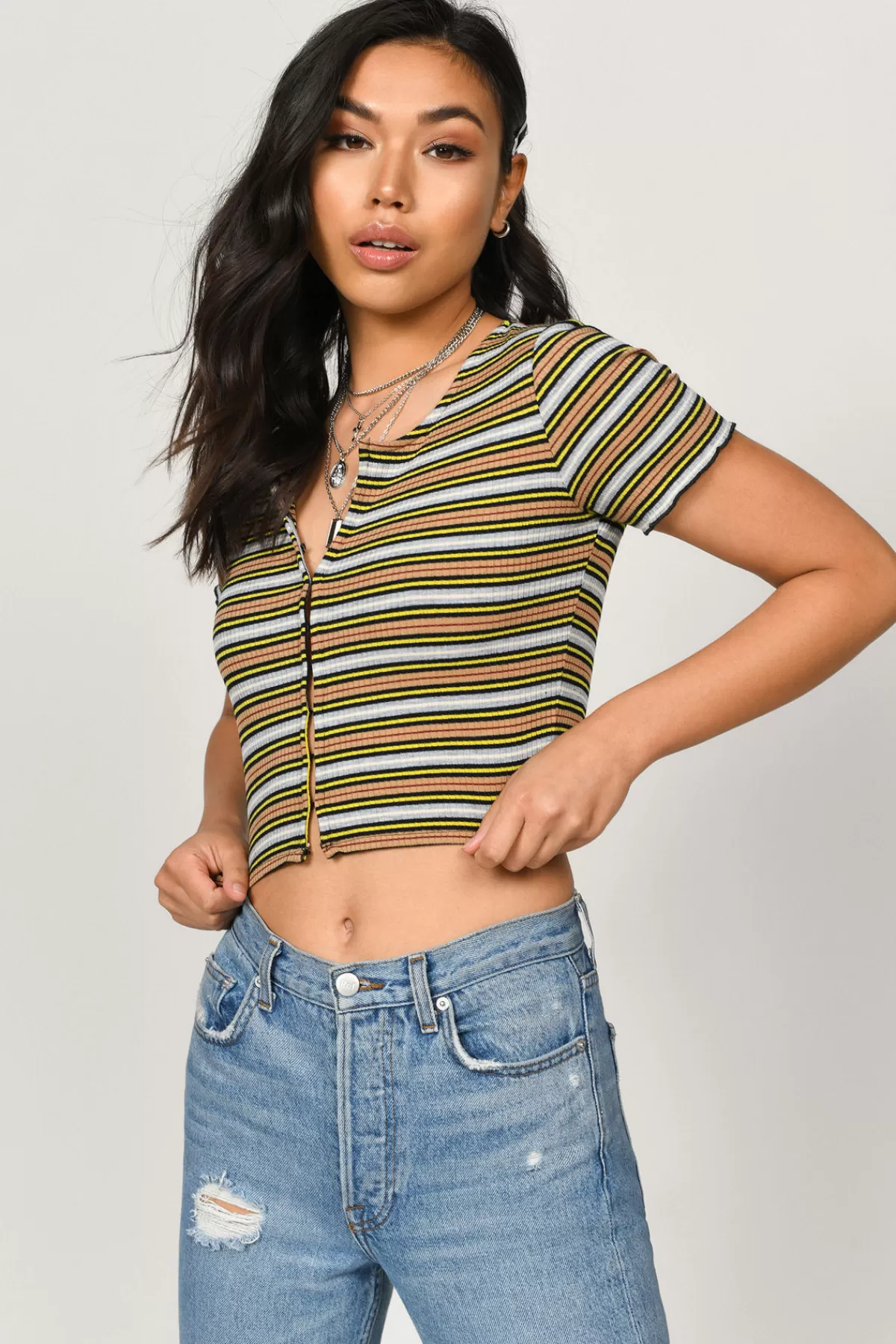 Tobi Billie Crop Top - * Airport & Travel Outfits | Tees