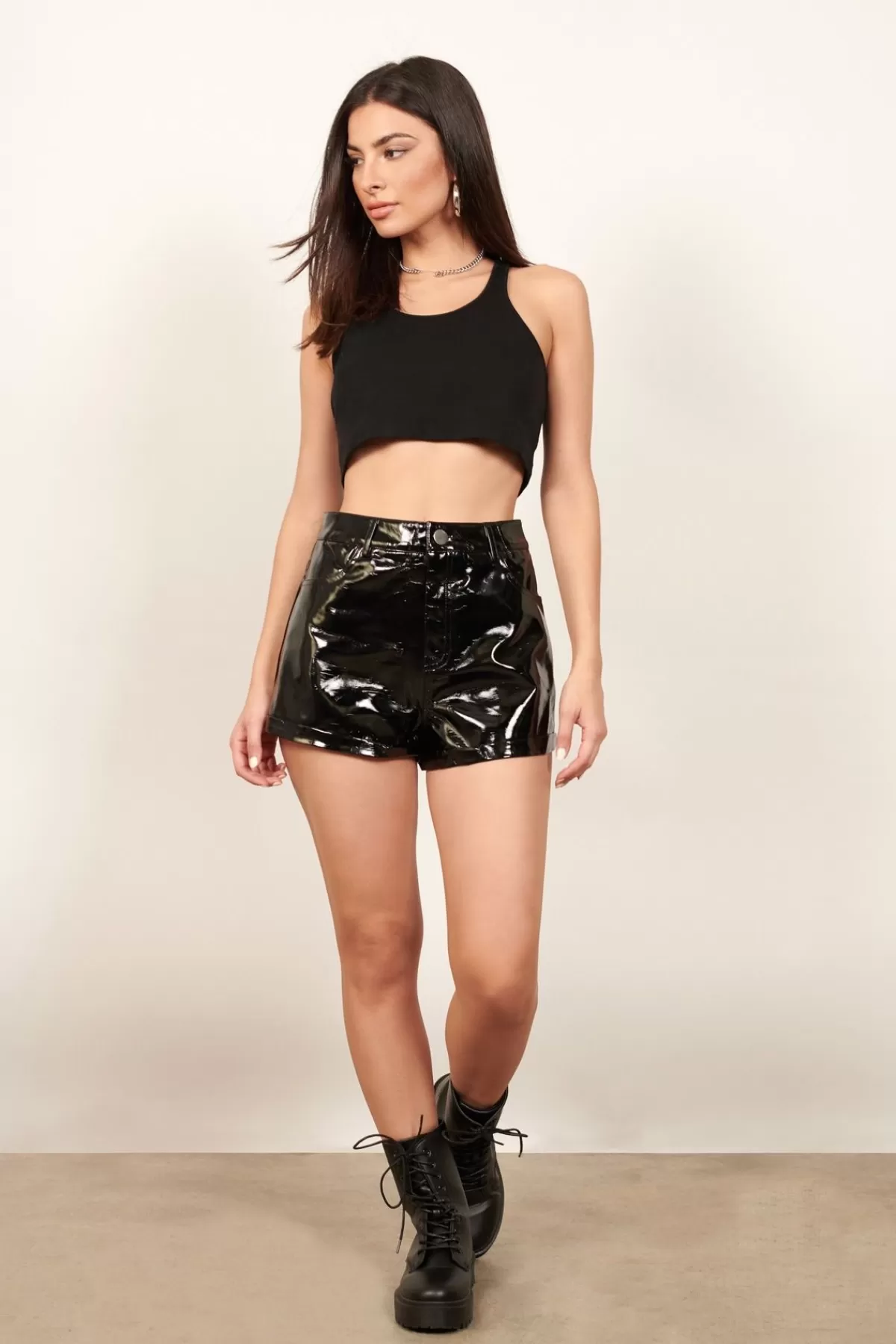 Tobi Blaire Faux Leather Shorts - * New Years Eve Outfits | Shorts