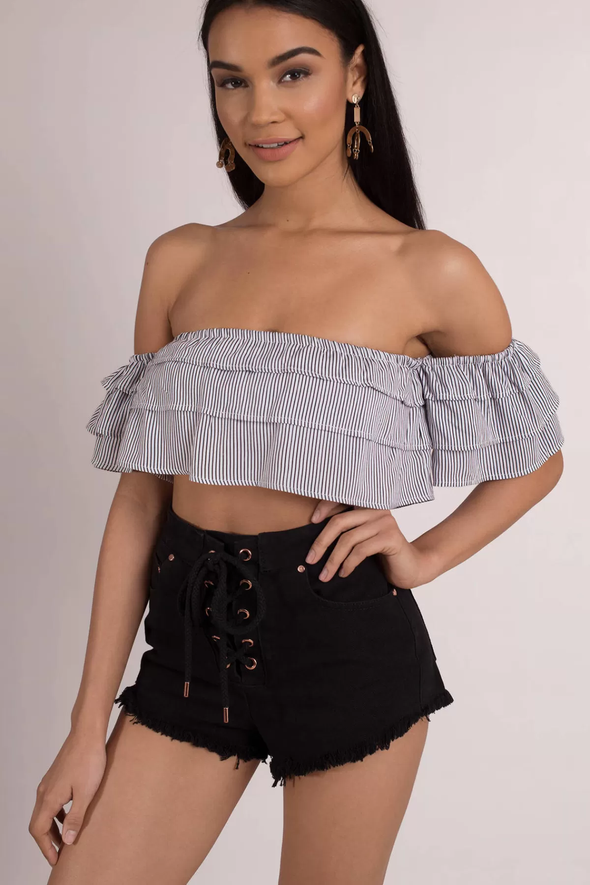 Tobi Blue Life Lola Crop Top - * Beach Vacation Outfits | Going Out Outfits