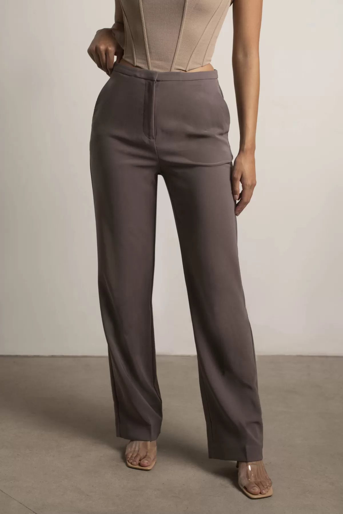 Tobi Brielle Straight Leg Trouser Pants* Pants | Office Outfits