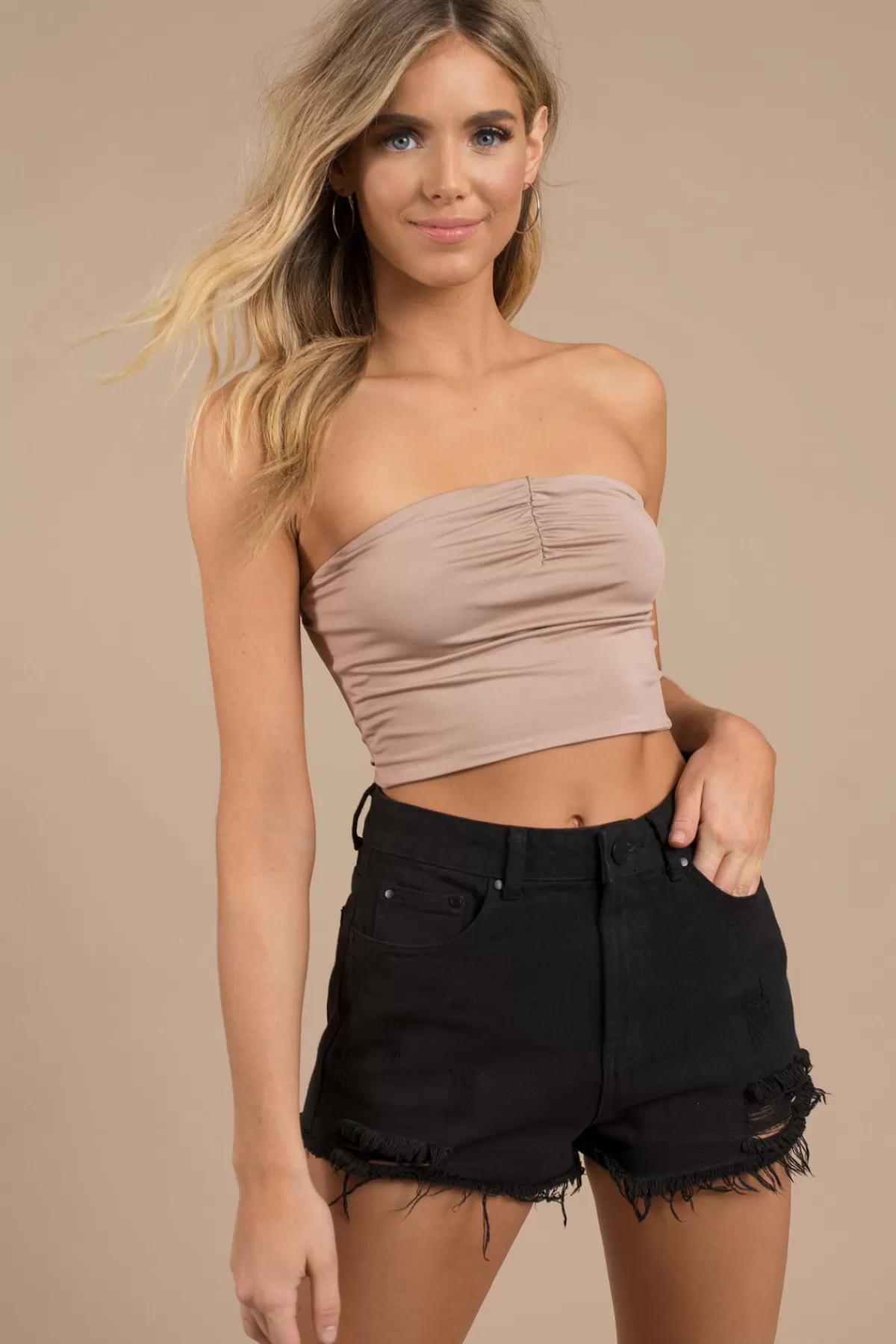 Tobi Britt Tube Top - * Going Out Tops | Crop Tops