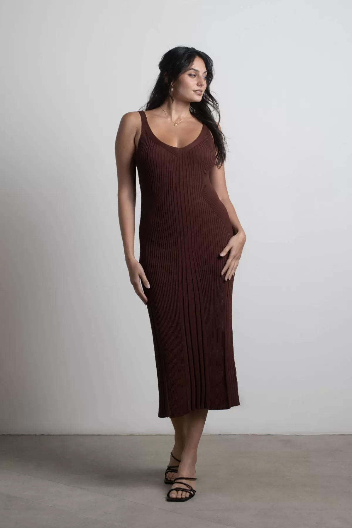 Tobi Sugar Ribbed Bodycon Midi Dress - * Bump Friendly Dresses | Vacation Shop