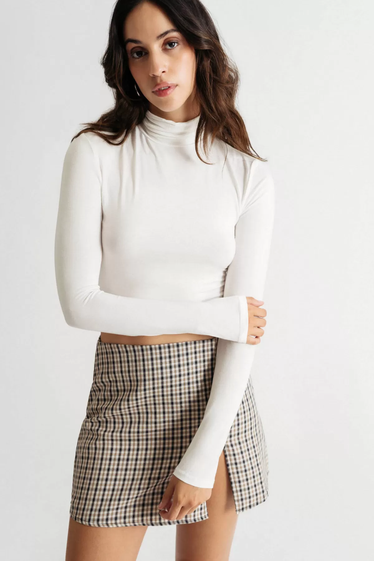 Tobi Campfire Cozy Long Sleeve Turtleneck Crop Top* New Years Eve Outfits | Holiday Gift Guide