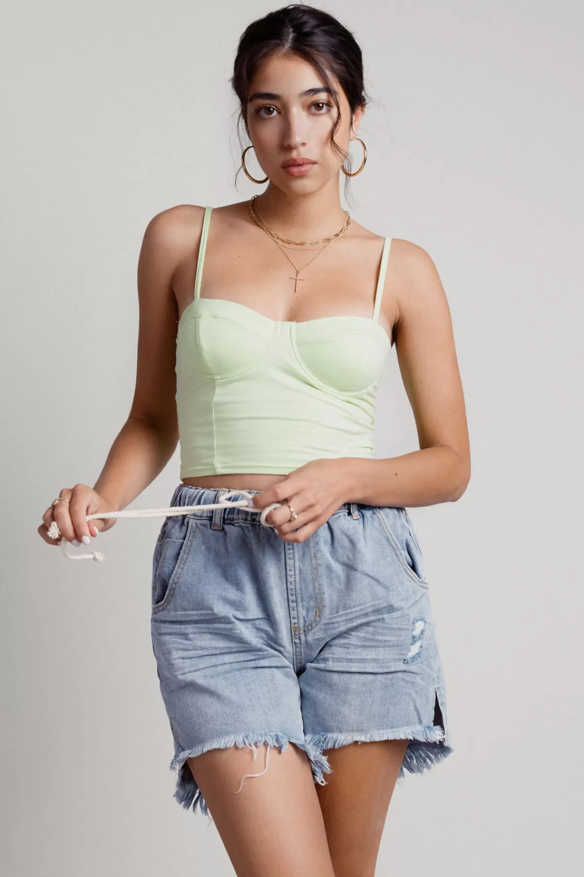 Tobi Can I Kick It Distressed Shorts - * Beach Vacation Outfits | Airport & Travel Outfits