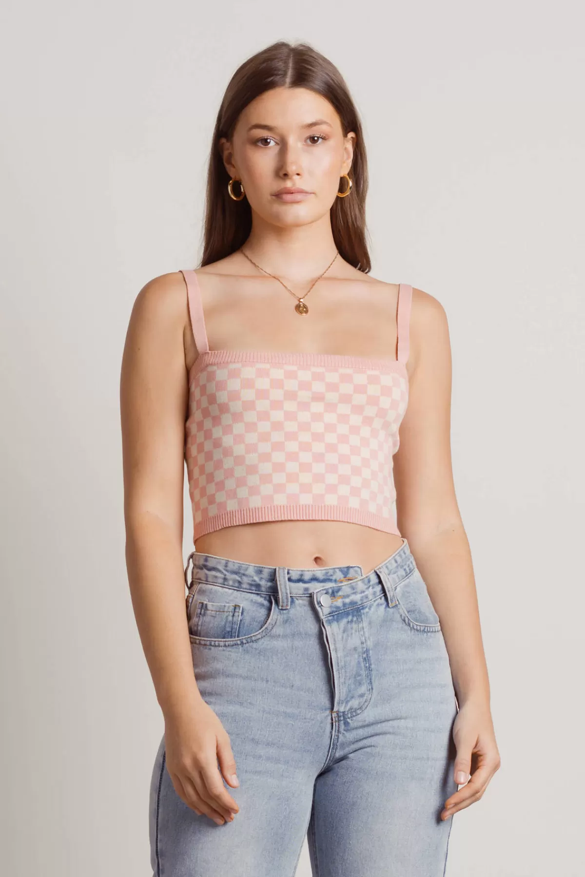 Tobi Candy Clouds Crop Top - Pink* Beach Vacation Outfits | Pink Tops