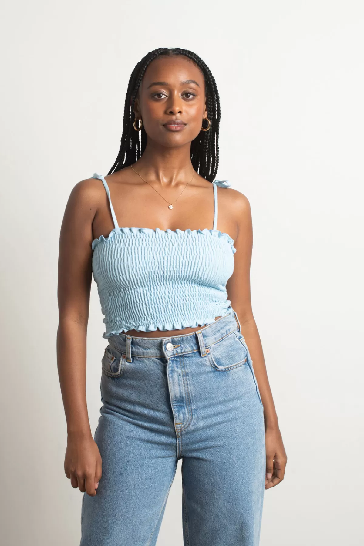 Tobi Care About Me Crop Top - Ivory* Beach Vacation Outfits | Crop Tops