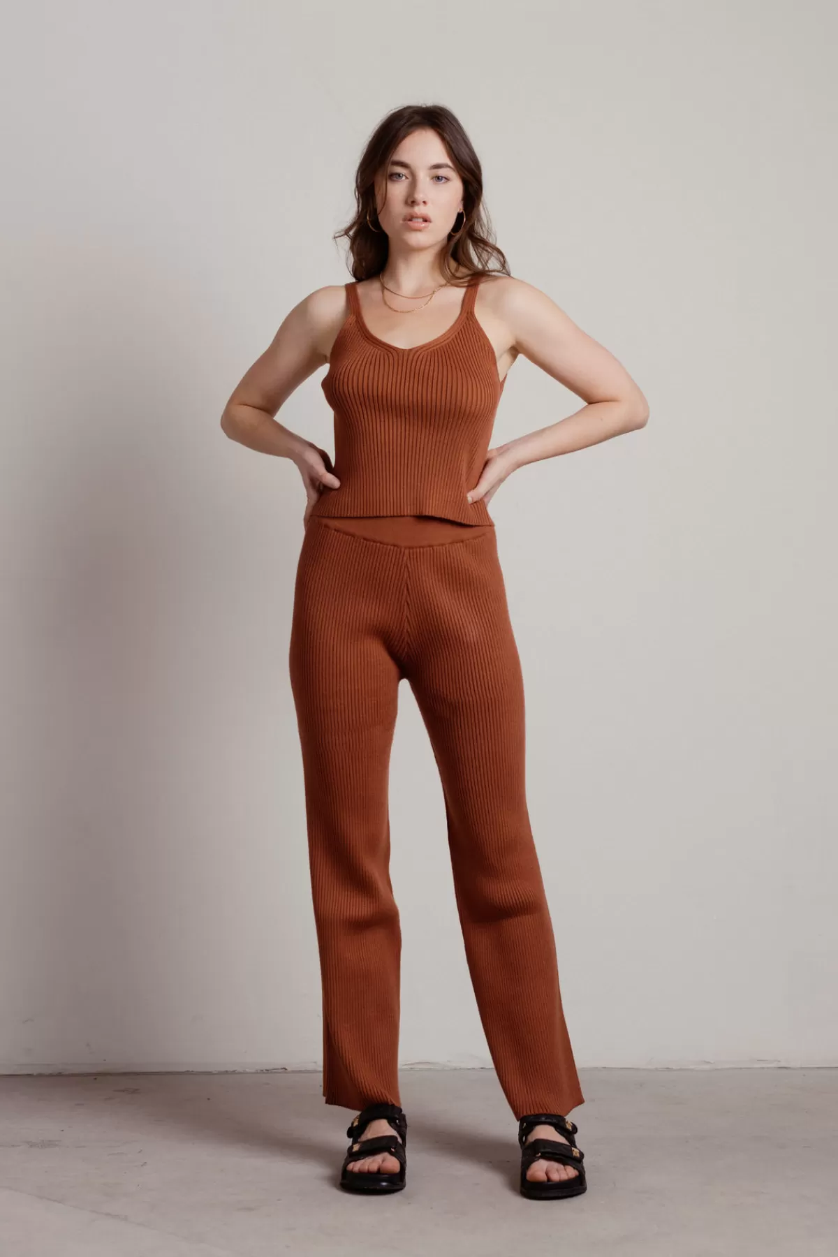 Tobi Chosen One Sweater Top And Pants Lounge Set - * Vacation Shop | Pants