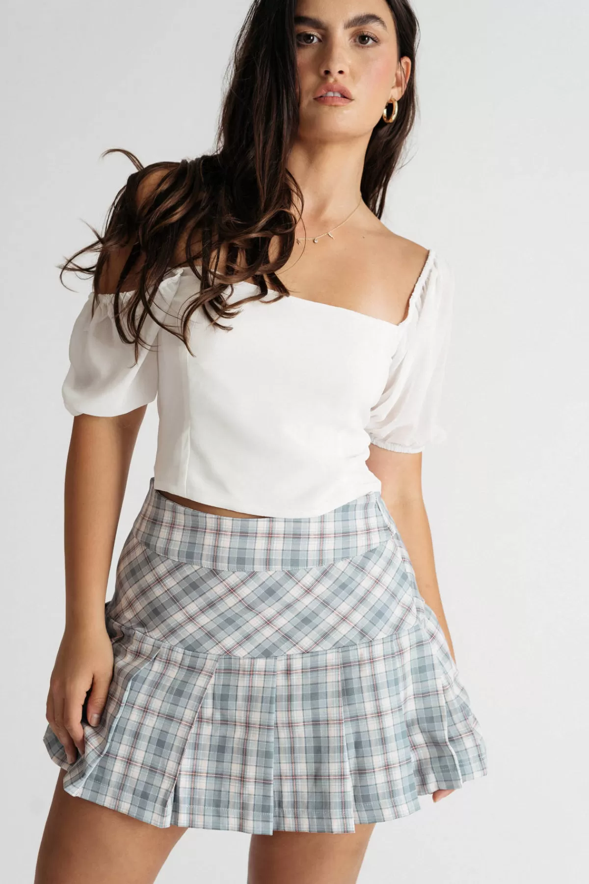 Tobi Clued In Pleated Mini Skirt - * Skirts