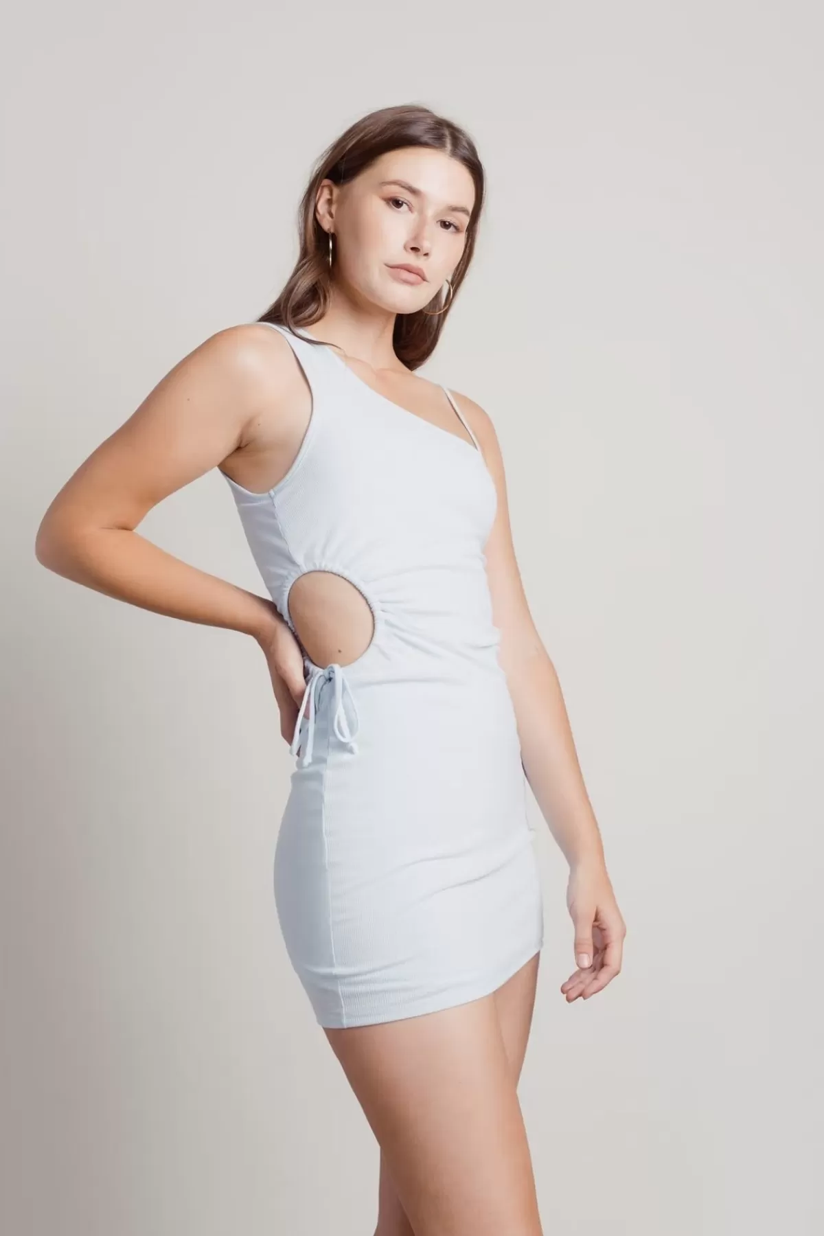 Tobi Cold Looks One Shoulder Bodycon Mini Dress - * Honeymoon Outfits | Graduation Outfits