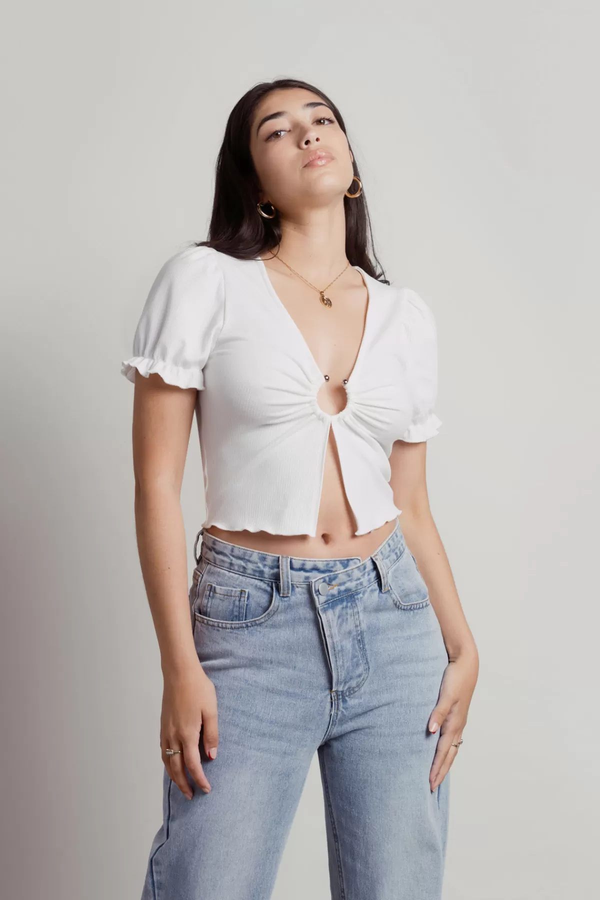 Tobi Cosmos Crop Top - Off White* 4Th Of July Fashion | Going Out Outfits