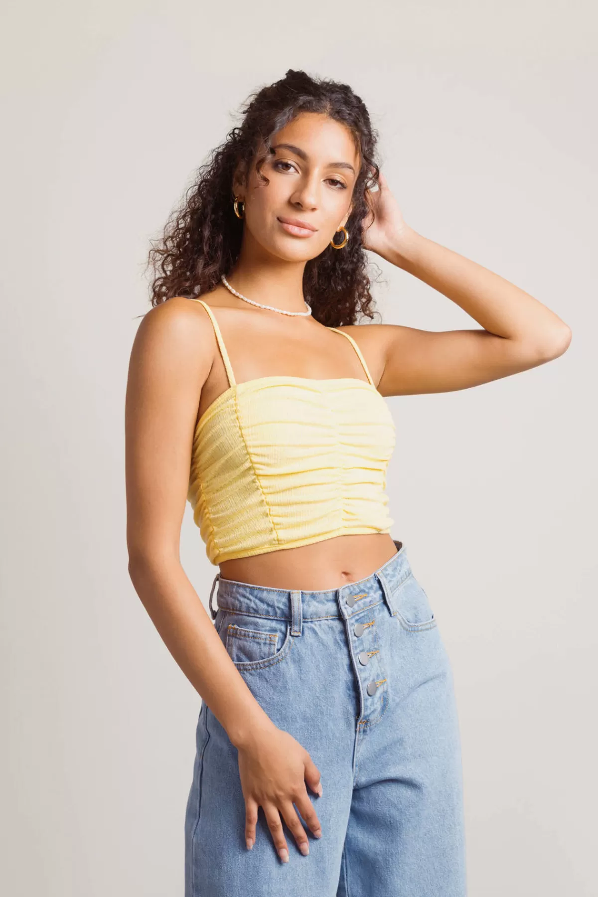 Tobi Countless Memories Crop Top - Ivory* Beach Vacation Outfits | Crop Tops