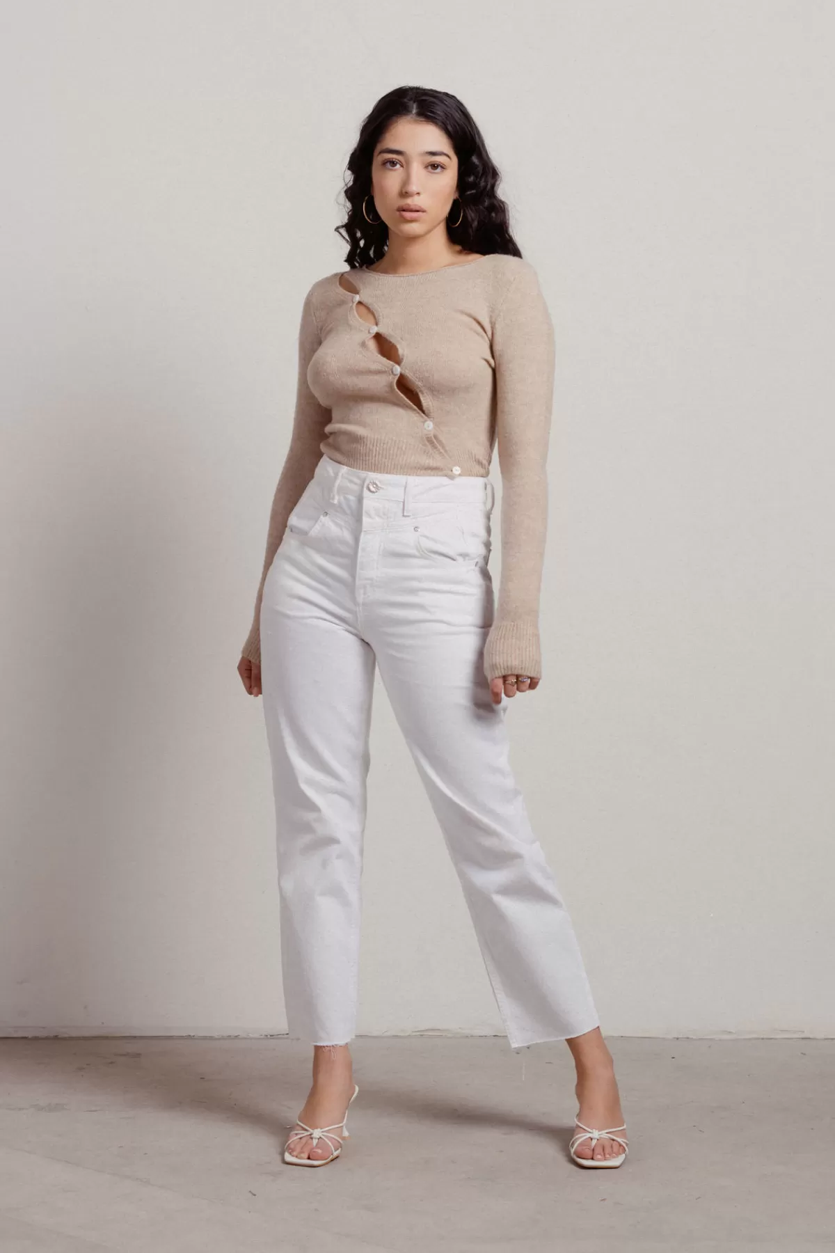 Tobi Cozette Diagonal Sweater - * Valentines Day Outfits | Long Sleeve Tops