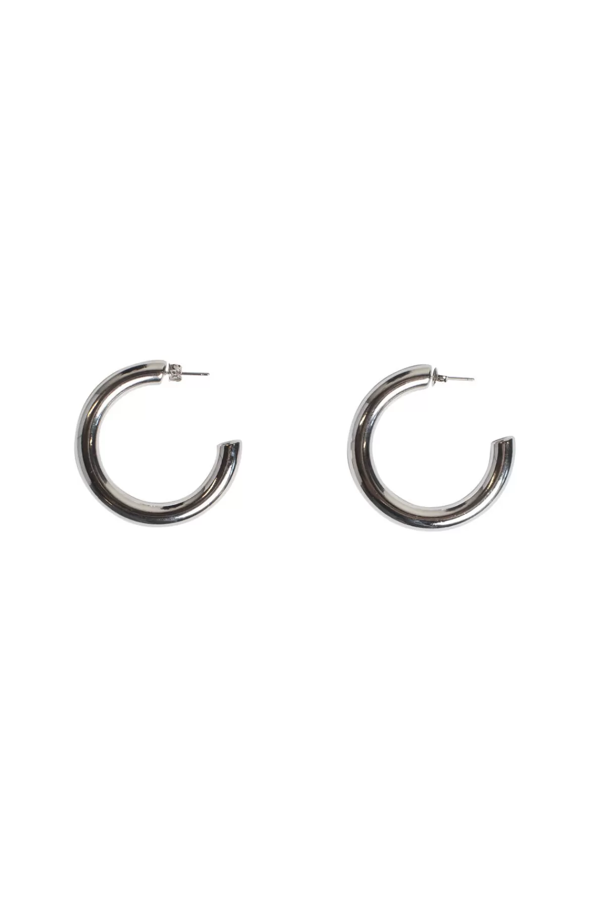 Tobi Cross My Mind Hollow Hoop Earrings - Gold* Jewelry | Earrings