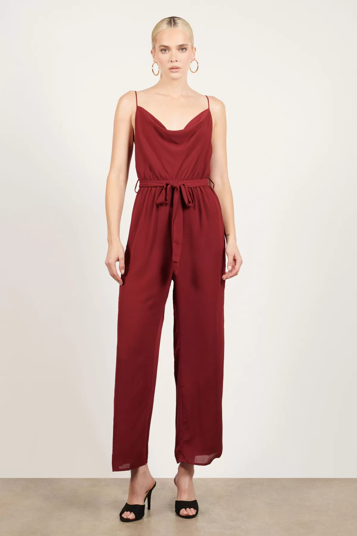 Tobi Cross The Line Cowl Neck Jumpsuit - * Valentines Day Outfits | Birthday Outfits