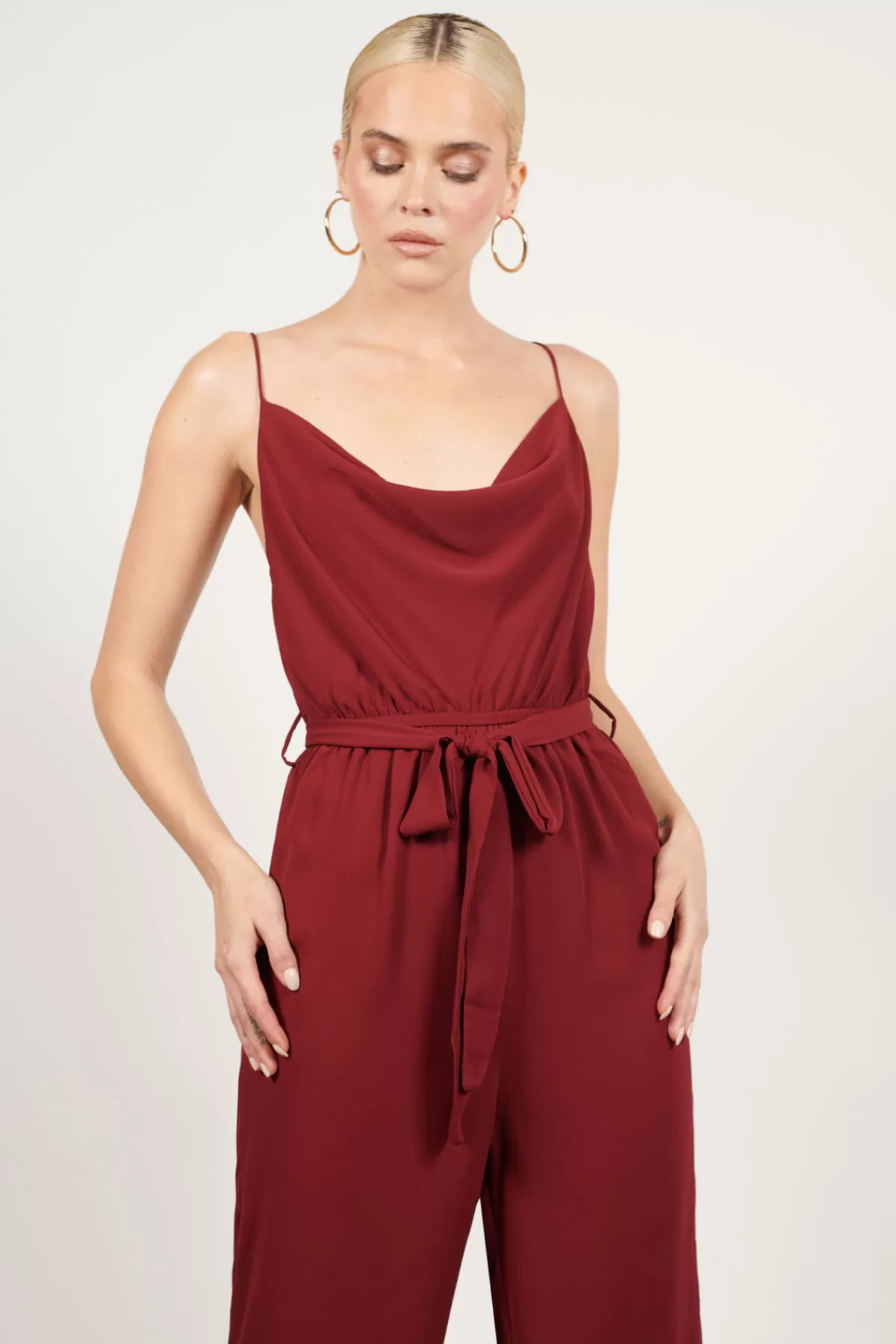 Tobi Cross The Line Cowl Neck Jumpsuit - * Valentines Day Outfits | Birthday Outfits