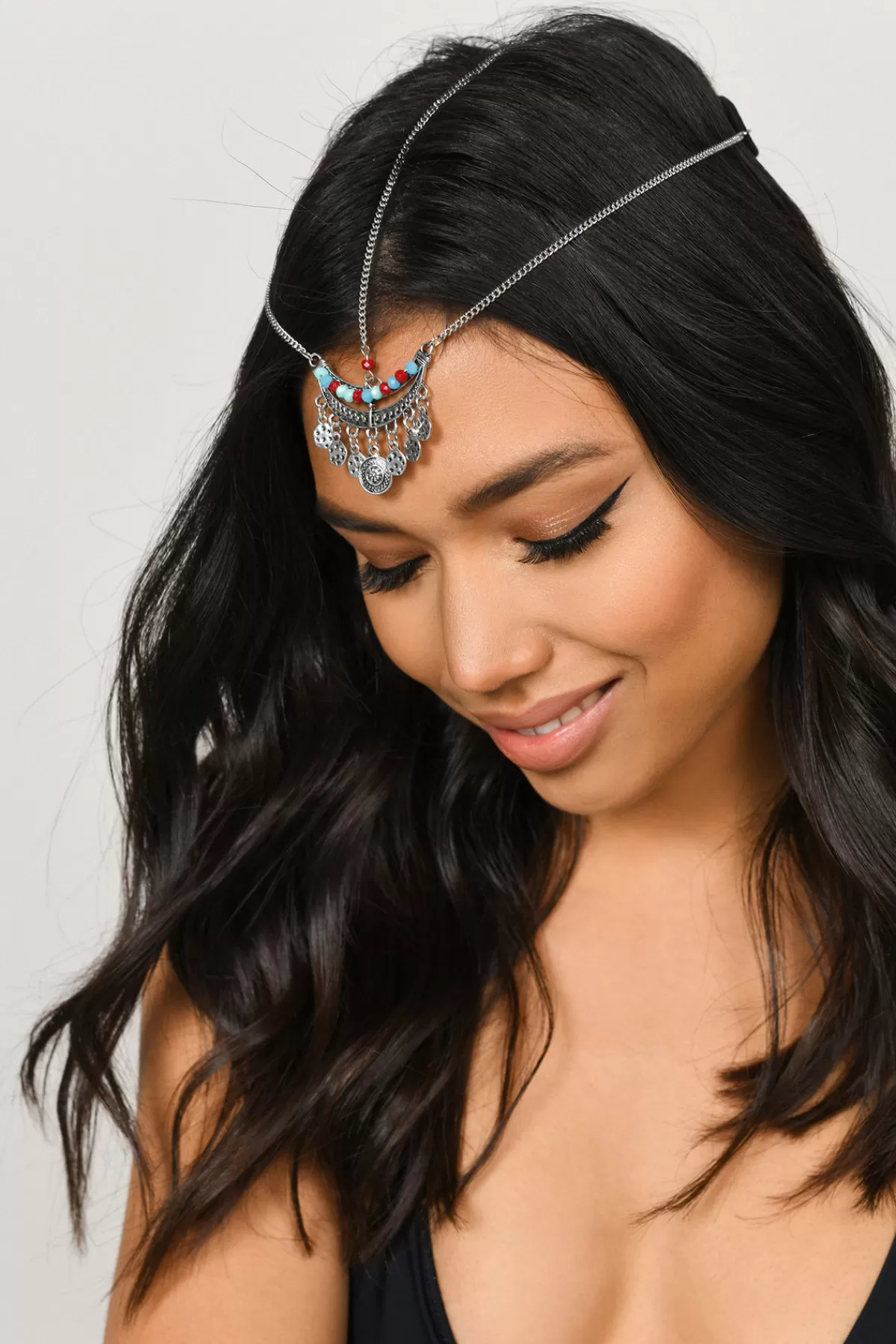 Tobi Crown Me Elastic Loop Head Chain - * Halloween Outfits | Jewelry