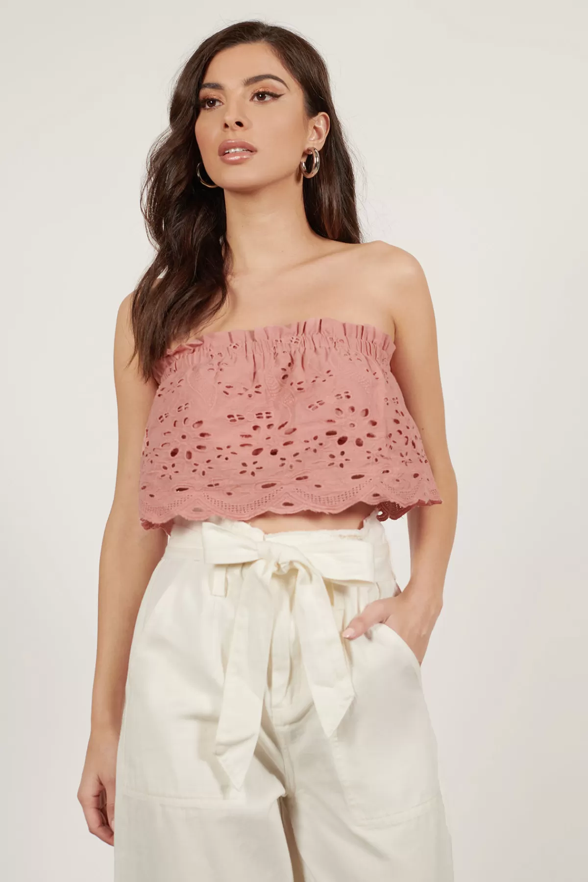 Tobi Darling Crop Top - * Beach Vacation Outfits | Pink Tops