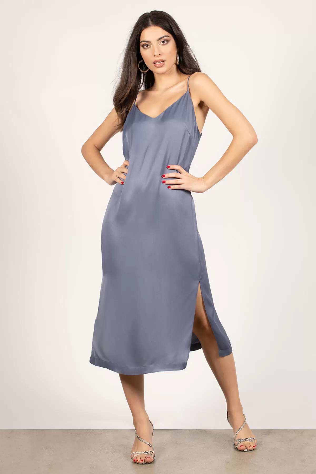 Tobi Deana Satin Slip Midi Dress - * Mother Of The Bride Groom Dresses | Bridal Party Outfits