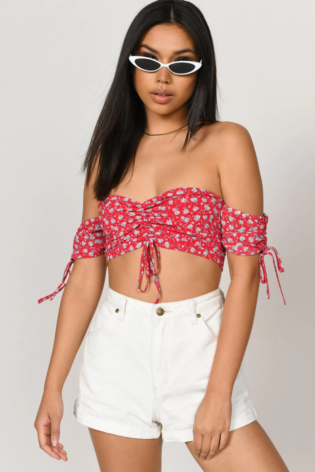 Tobi Denise Crop Top - * Off The Shoulder Tops | Festival Outfits & Clothing