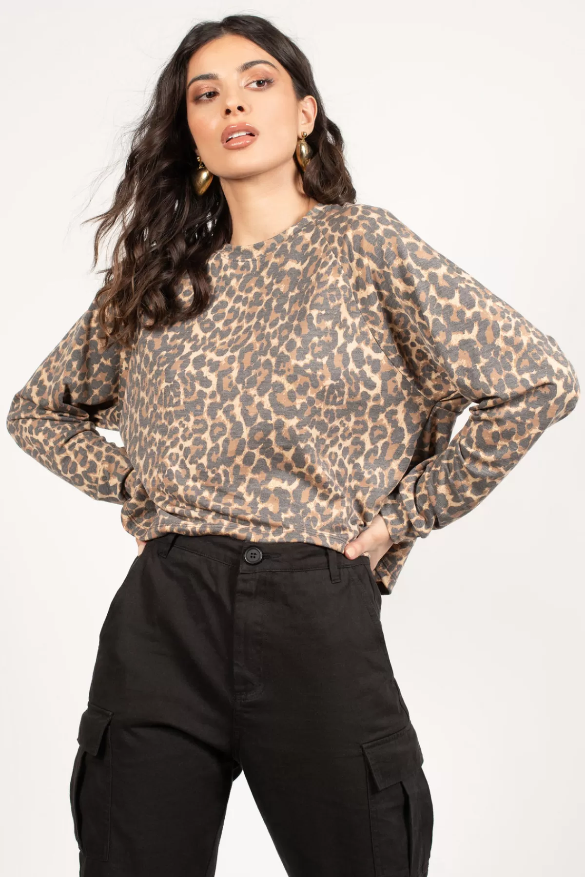 Tobi Diana Print Top - * Halloween Outfits | Long Sleeve Tops