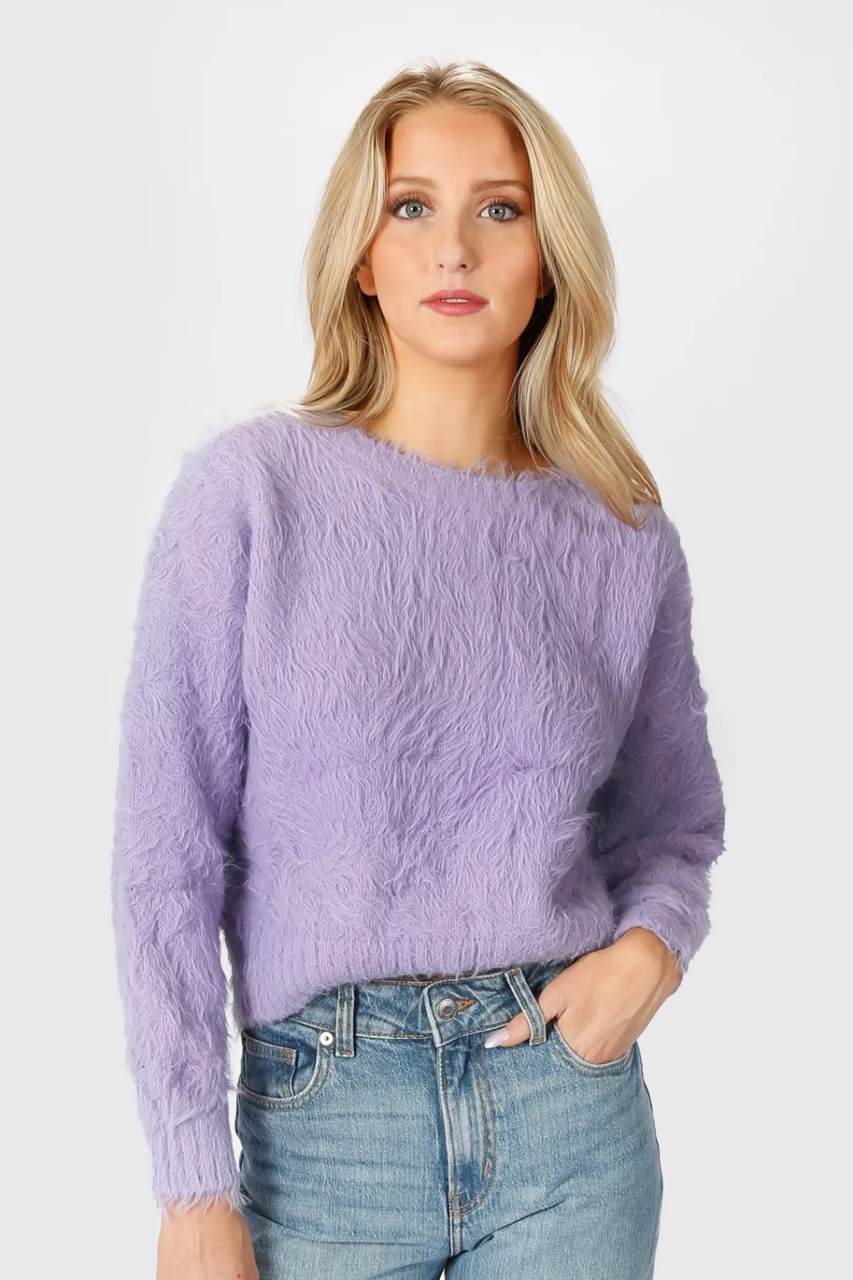 Tobi Dream Of Me Fuzzy Sweater - * Holiday Gift Guide | Long Sleeve Tops