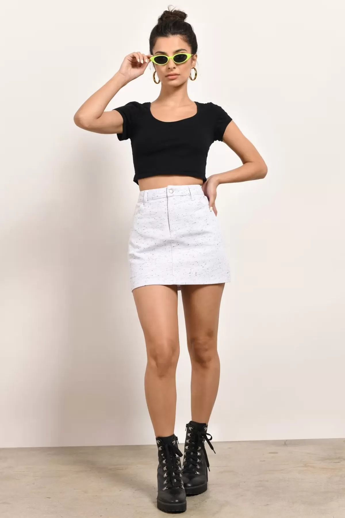 Tobi Eberly High Waist Mini Skirt - * Skirts