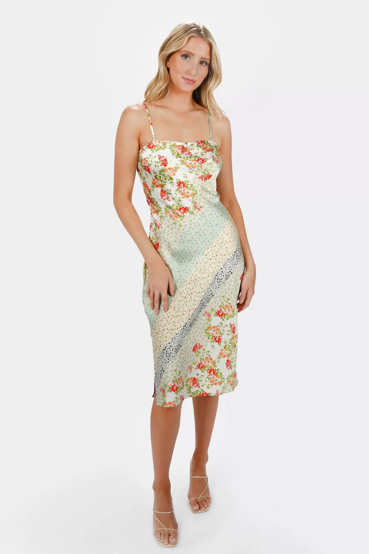 Tobi Ellianna Floral Cami Midi Dress - * Fall Wedding Guest Dresses | Summer Wedding Guest Dresses