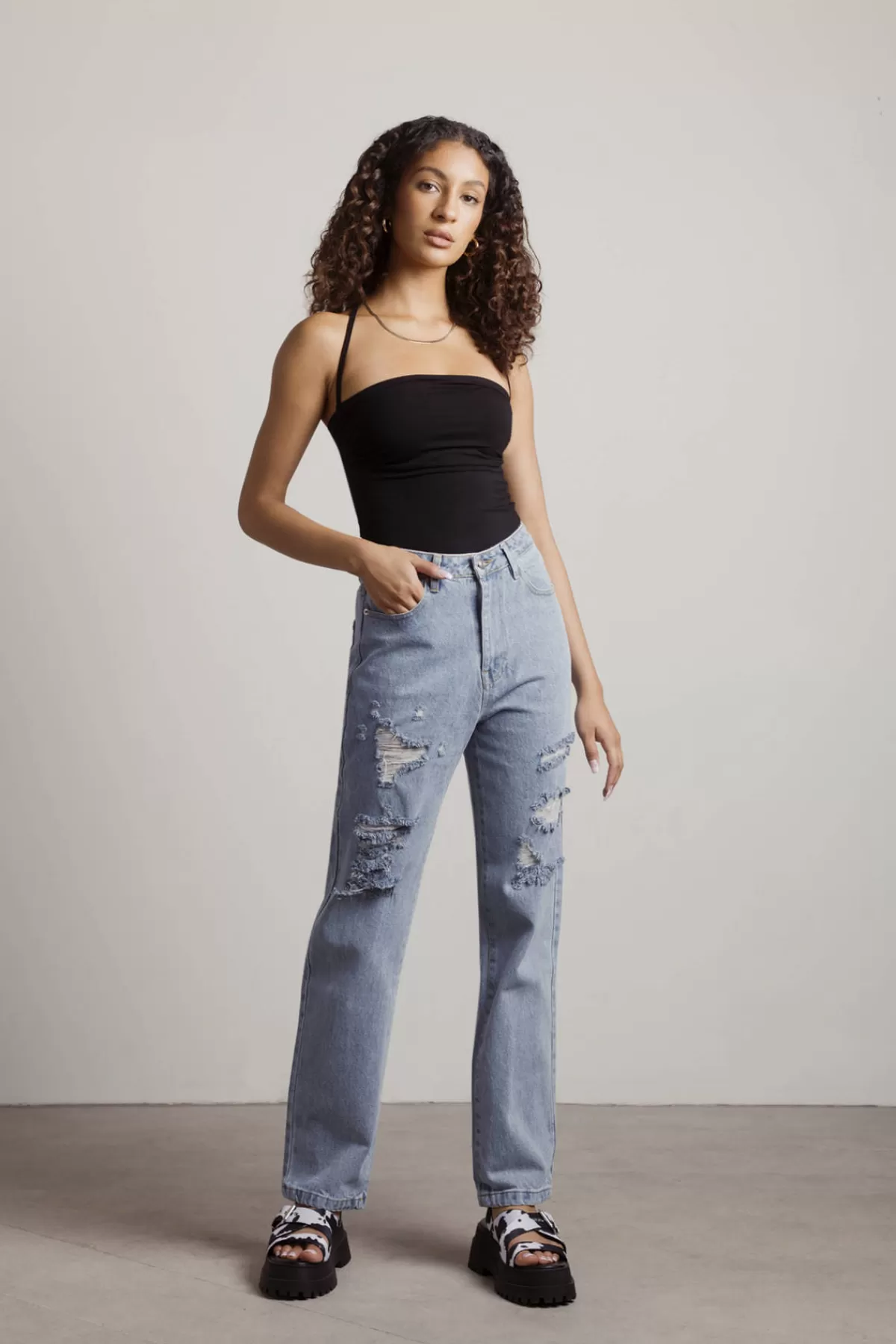 Tobi Elysian Heights Distressed Jeans - * Vacation Shop | Pants