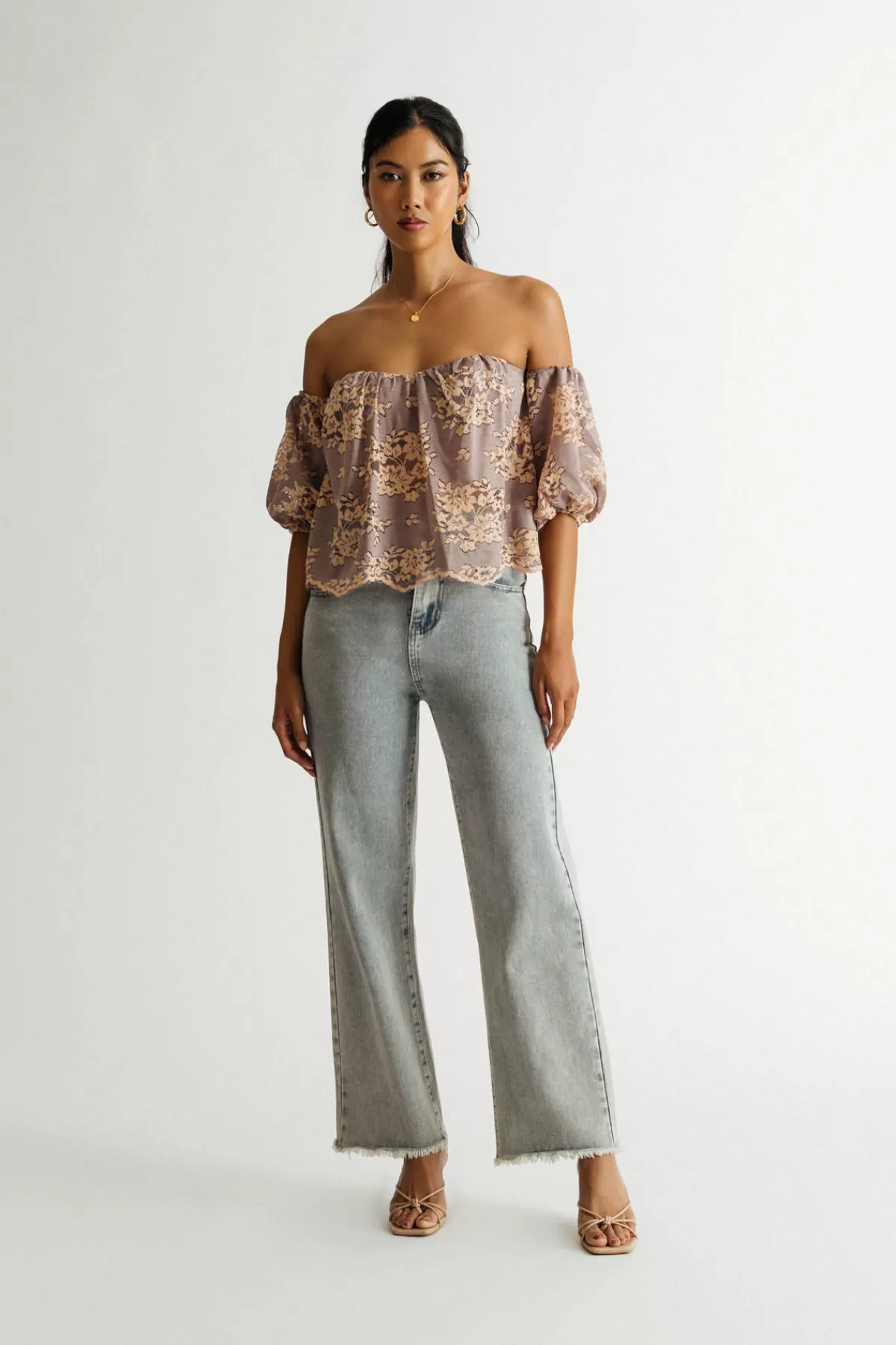 Tobi Embrace Me Floral Blouse - * Blouses & Shirts | Puff Sleeve Tops