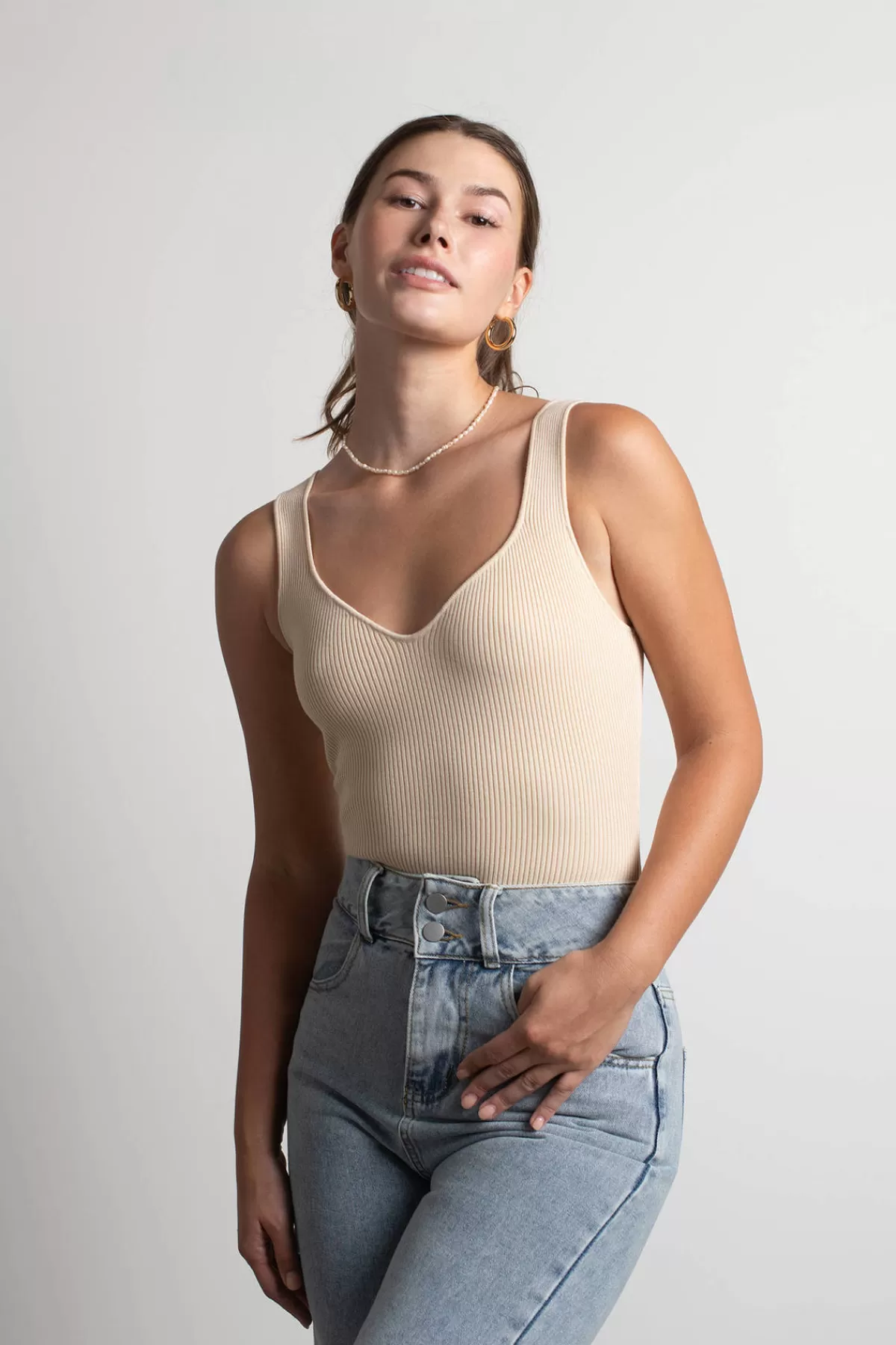 Tobi Enila Ribbed Bodysuit - * Going Out Tops | Bodysuits