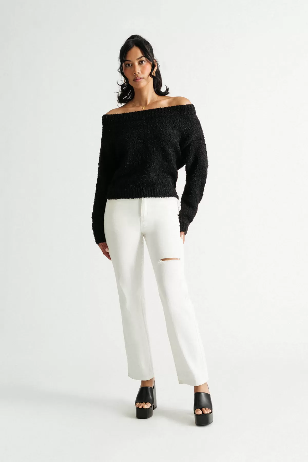 Tobi Extra Sweet Off The Shoulder Sweater - * New Years Eve Outfits | Holiday Gift Guide