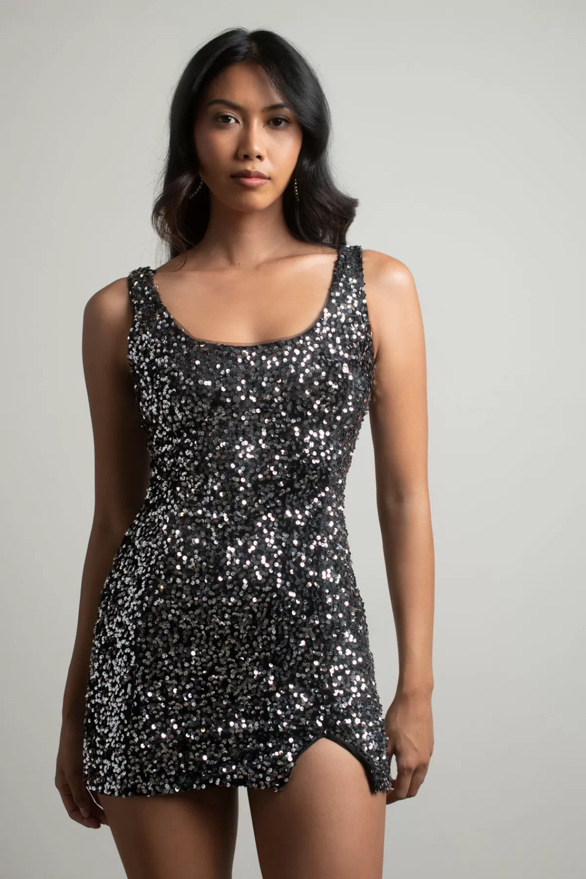 Tobi Eyes On Me Sequin Bodycon Mini Dress - * Halloween Outfits | Winter Formal Dresses