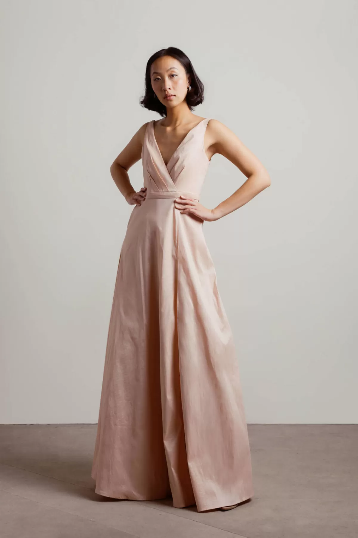 Tobi Fall For You Satin Surplice Maxi Dress - * Mother Of The Bride Groom Dresses | Grandmother Of The Bride Dresses