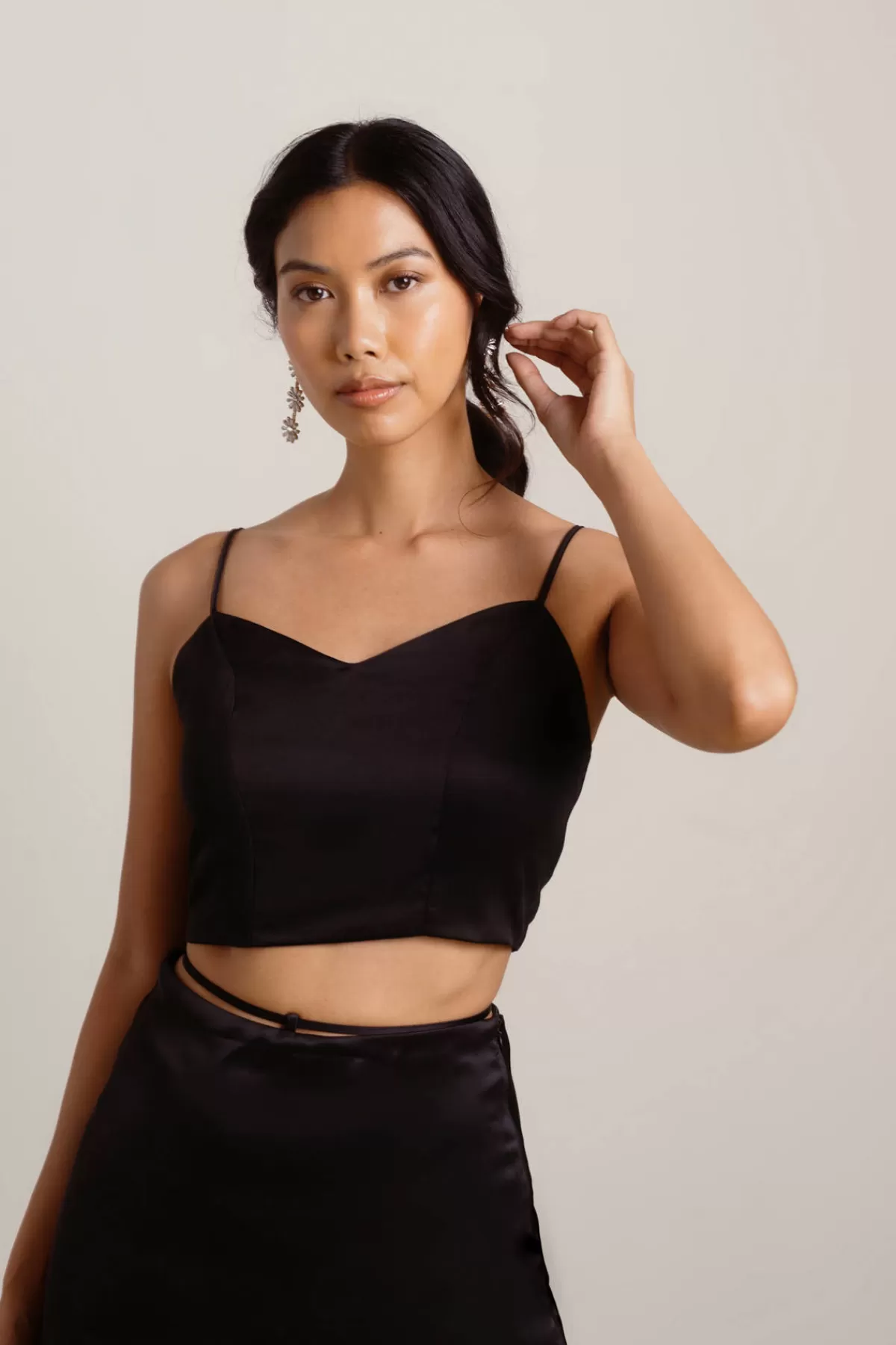 Tobi Fashionably Late Crop Top - * Night Club Outfits | Going Out Tops