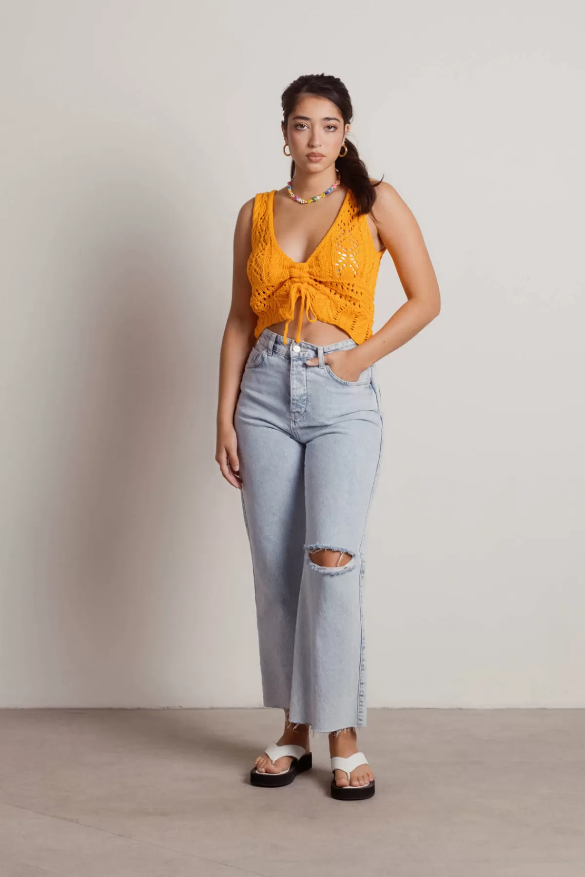 Tobi Feeling Free Crop Top - * Crop Tops | Camis & Tanks